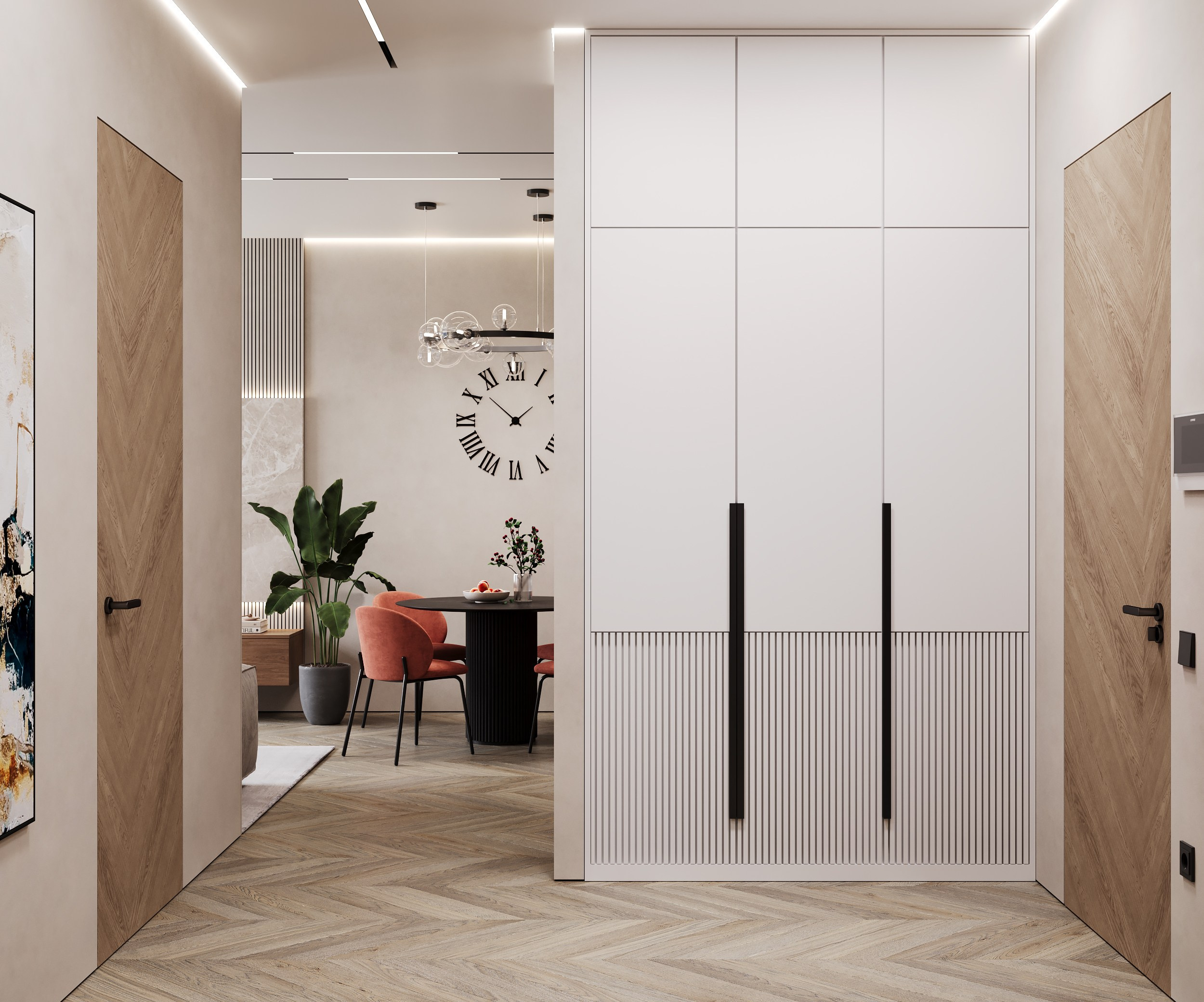 Проект ЖК Западный порт. Artstudio17 Дизайн-студия Ирины Чабан в Москве