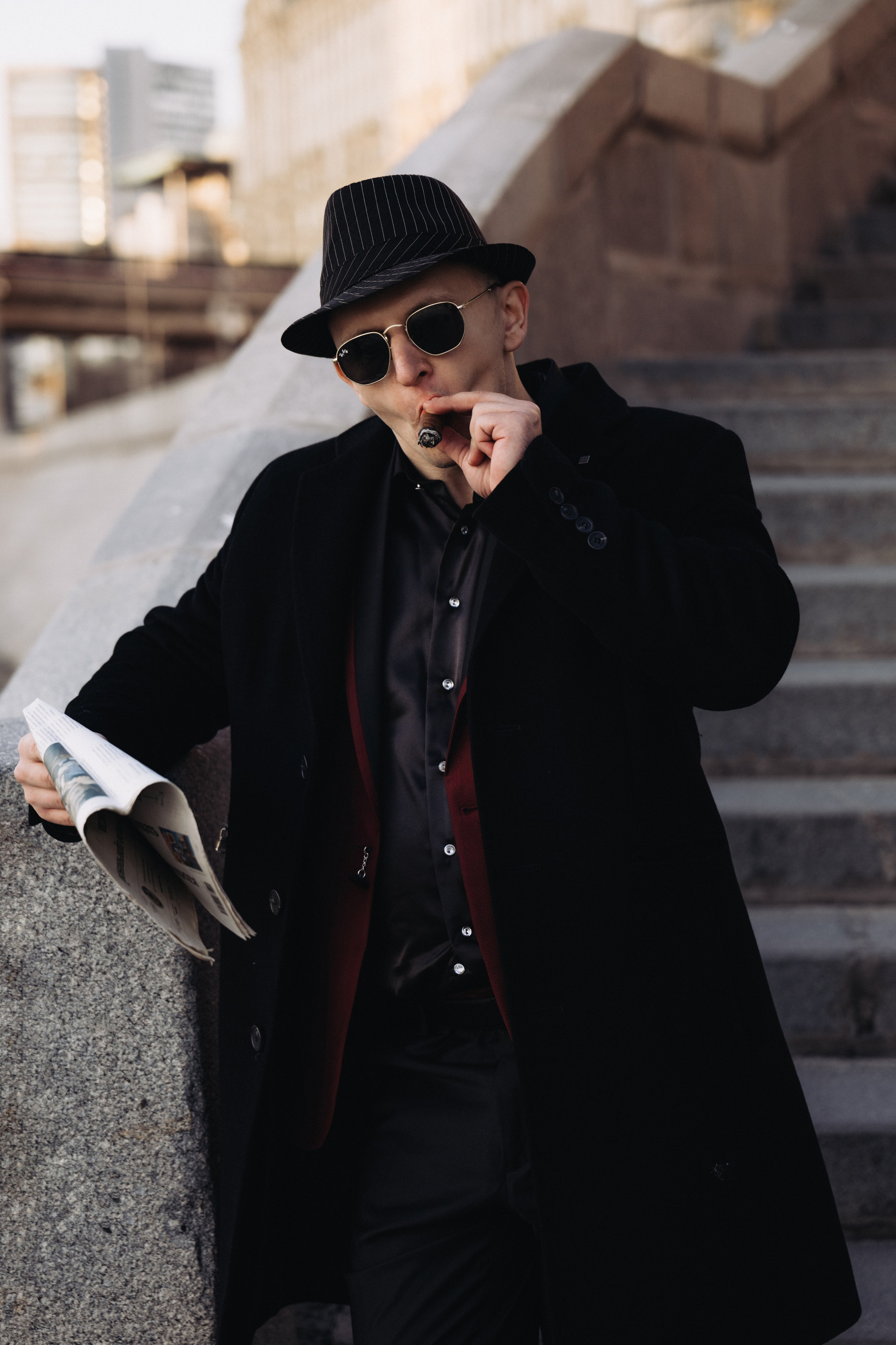 Мужская портретная фотосессия