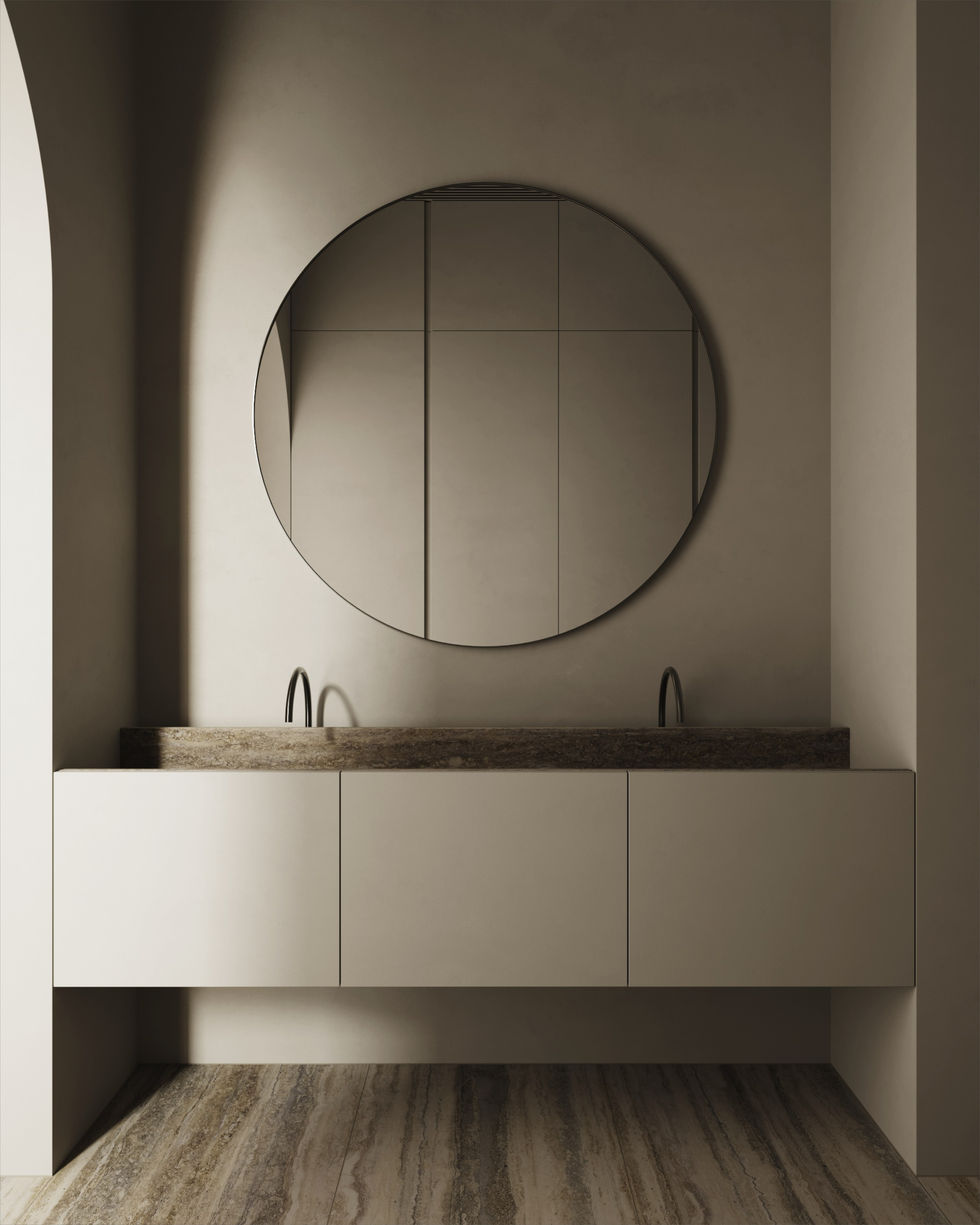 Bathroom by Selzer Design Studio. Cg artist Shchapov Dmitry