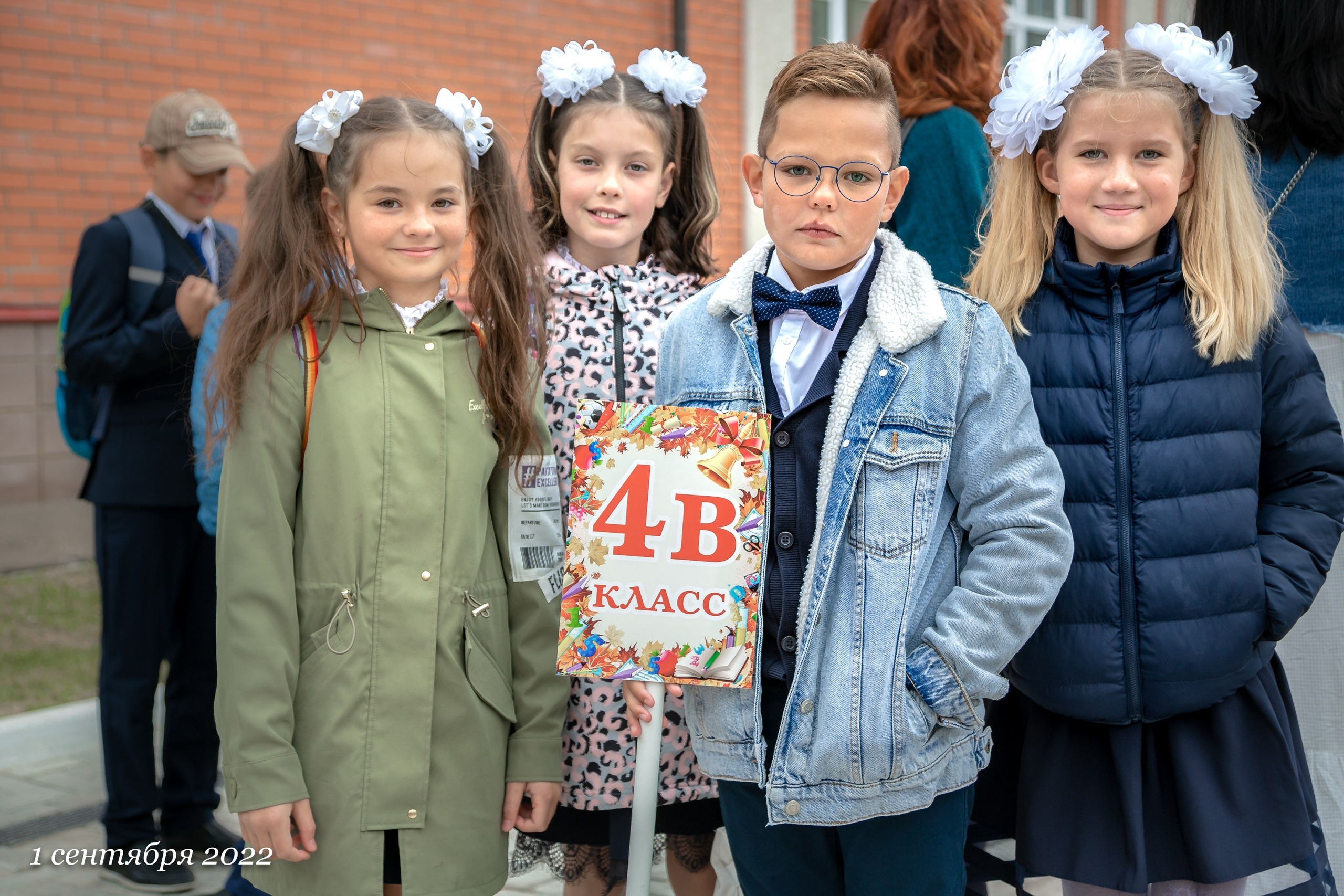 Репортаж в школе на 1 сентября. GagarinProArt