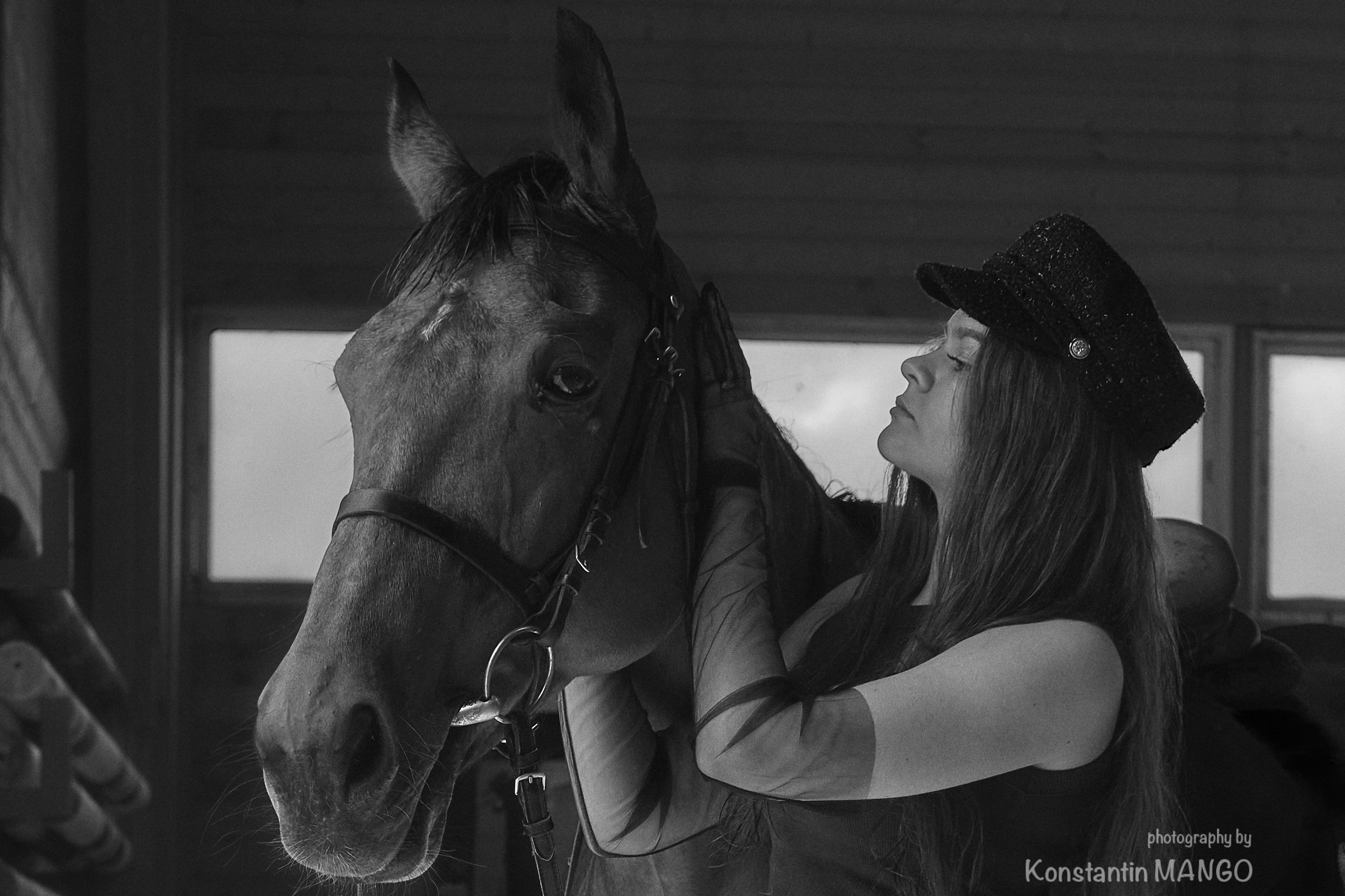 Фотопрогулка для Виктории и Полины на лошадях. Фотограф в Рязани. Свадьба, семейное фото, портрет. Константин Манго