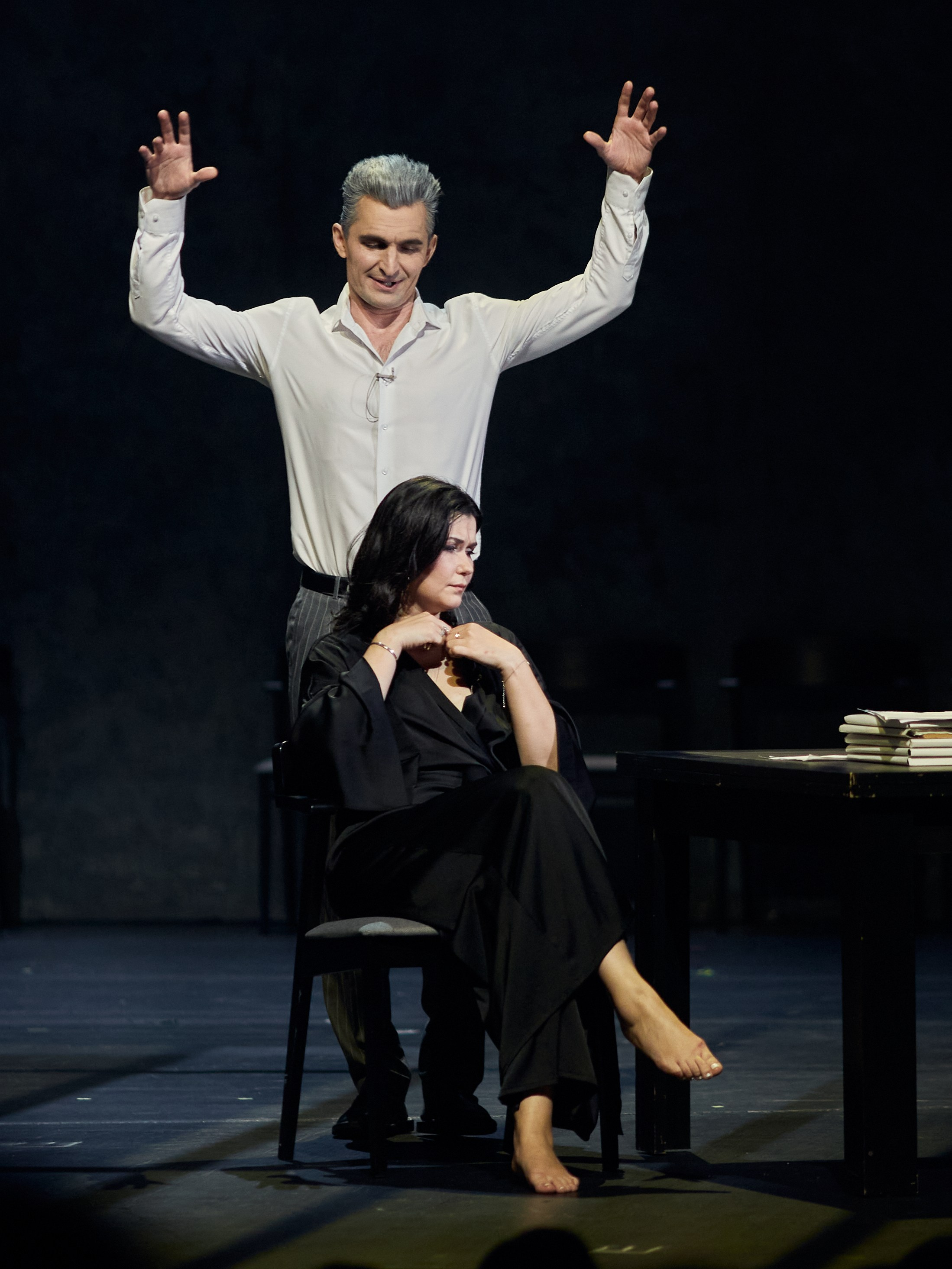 Гастроли Краснодарского театра драмы им. М. Горького в Москве, театр им. Е. Вахтангова. Фотограф Юлия Маринина