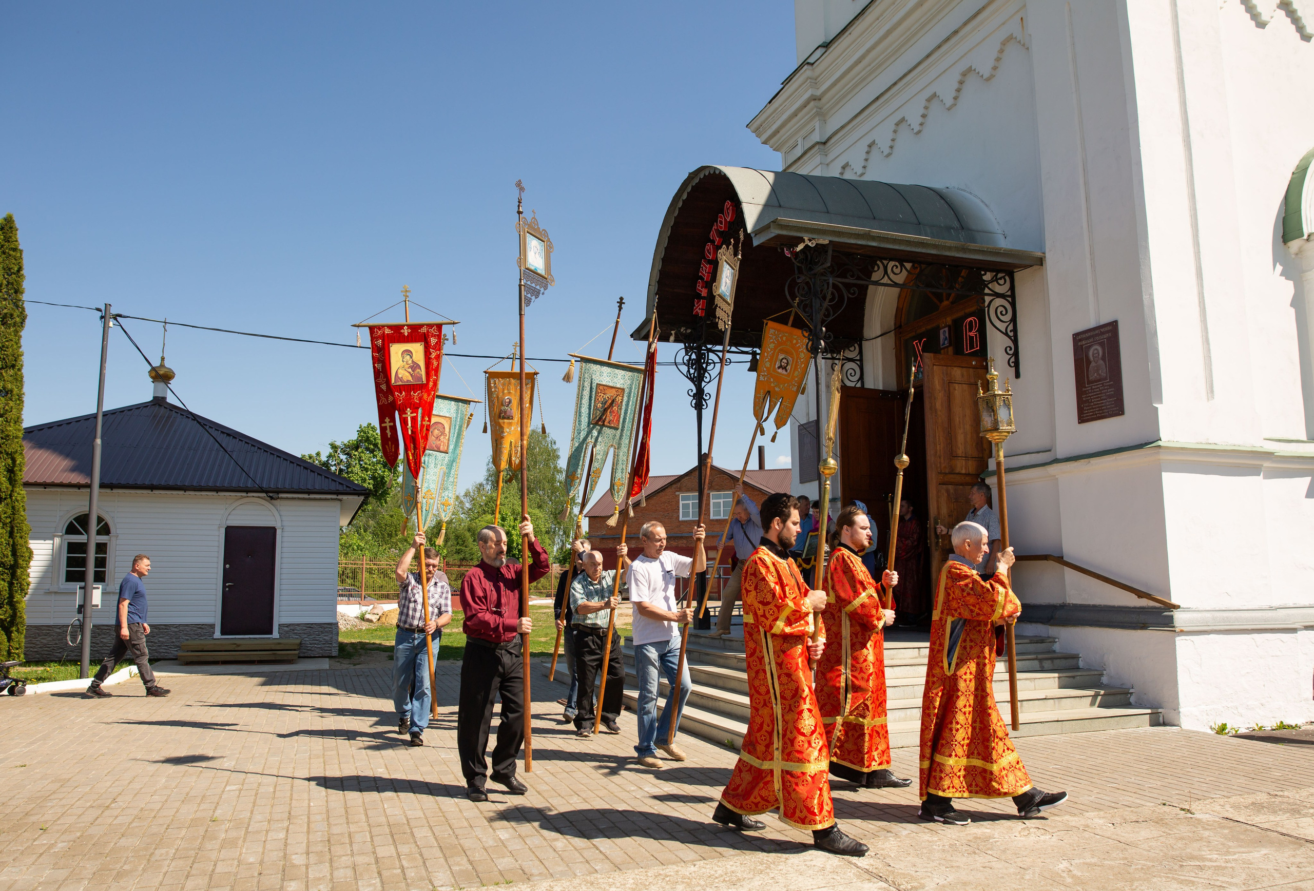 Крестный ход с Ашитково Воскресенский храм. Семейный и детский фотограф Анна Петракова