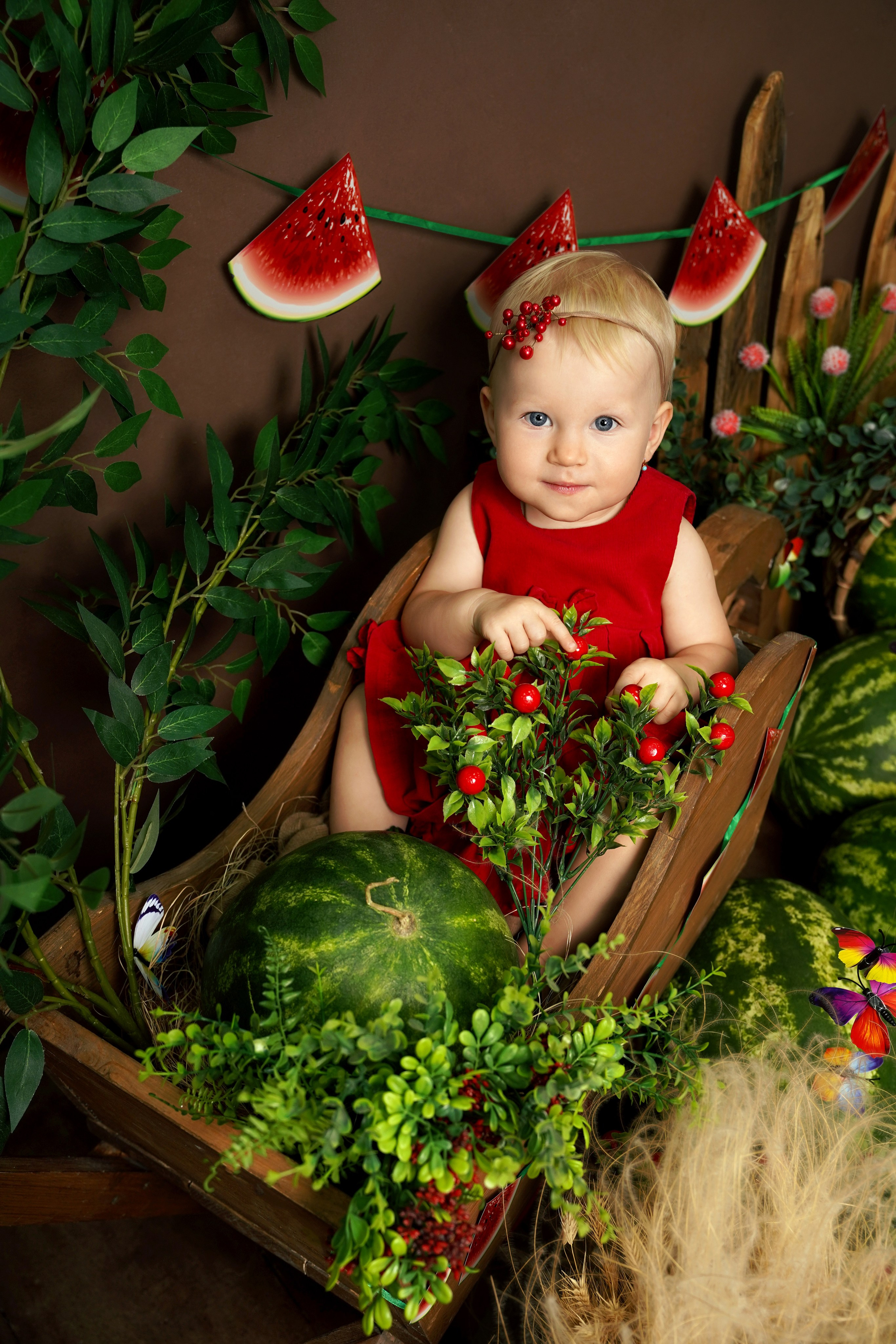 Фотопроект АРБУЗИКИ. Фотограф новорожденных, детей до года и беременных в Симферополе