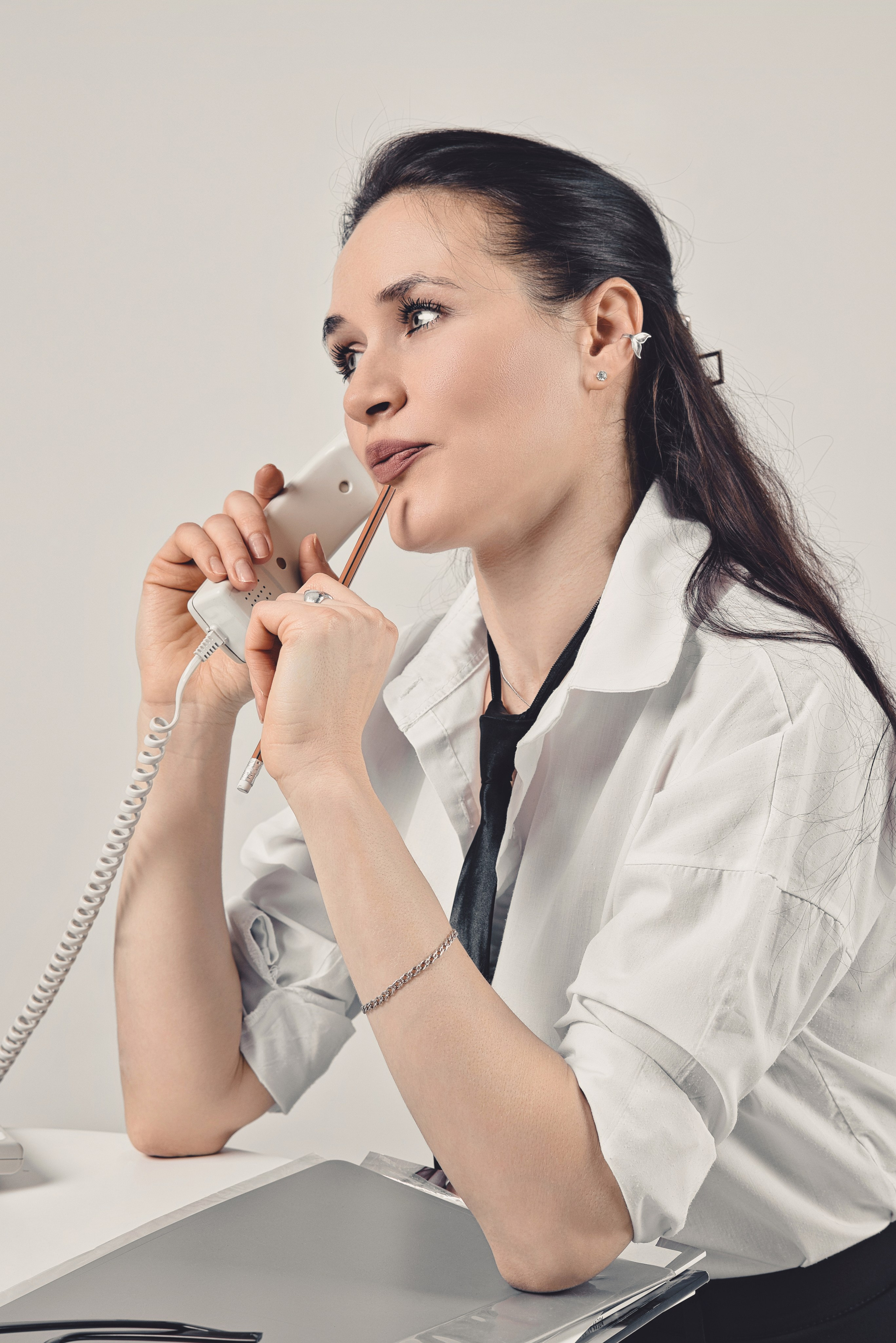 Секретарша. Фотограф Денис Кривопусков