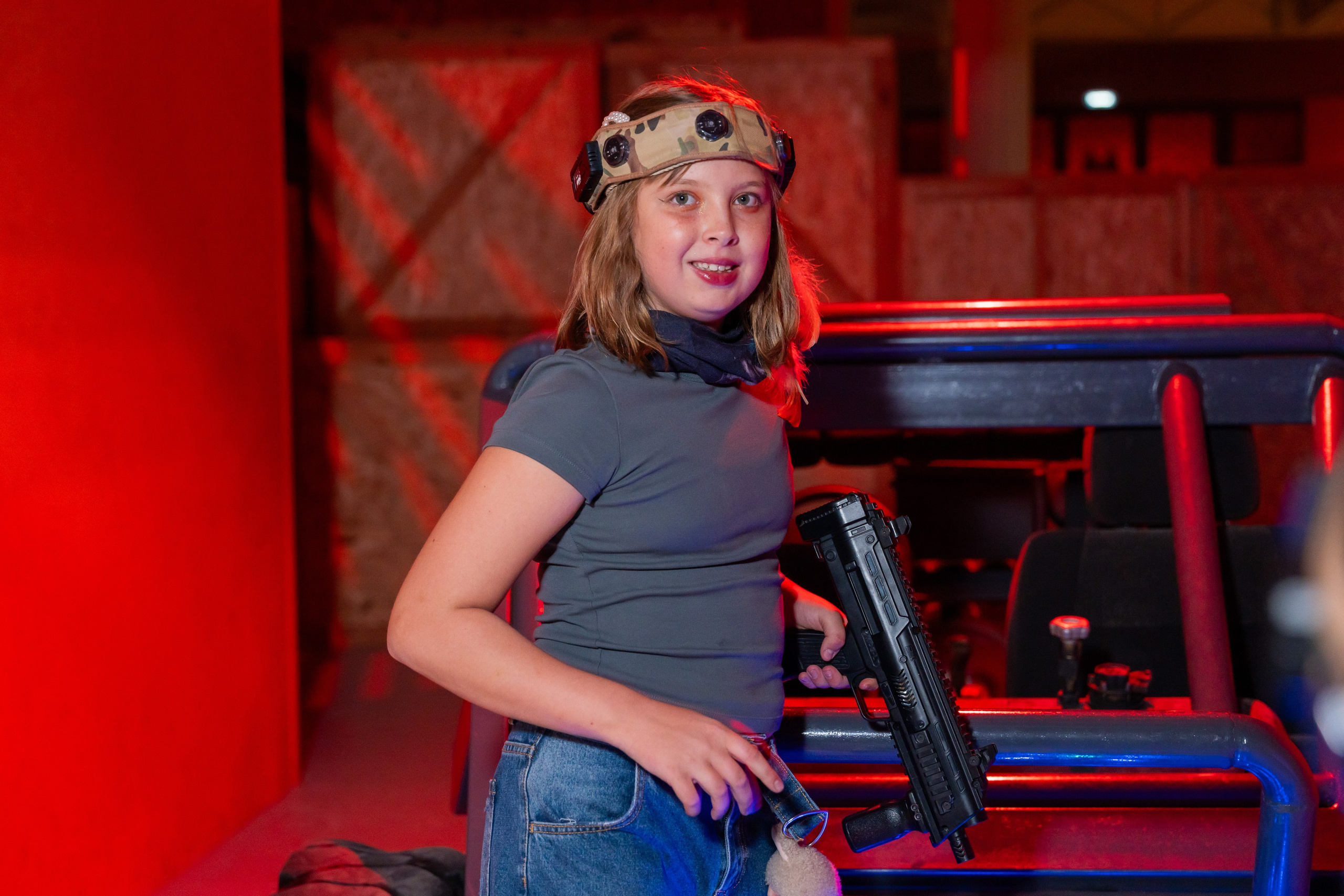 Лазертаг. Фотограф Юлия Попова