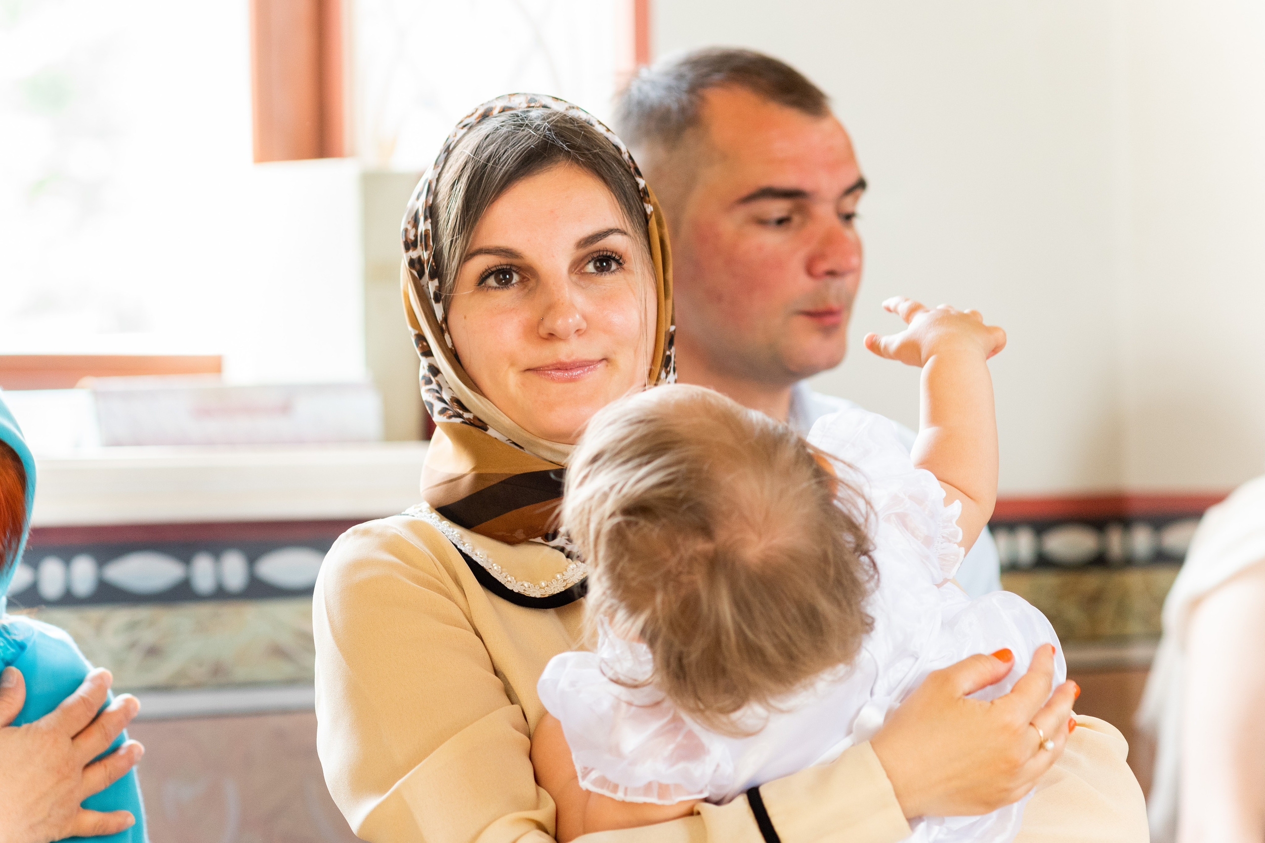 Крещение Ники. Фотограф Юлия Попова