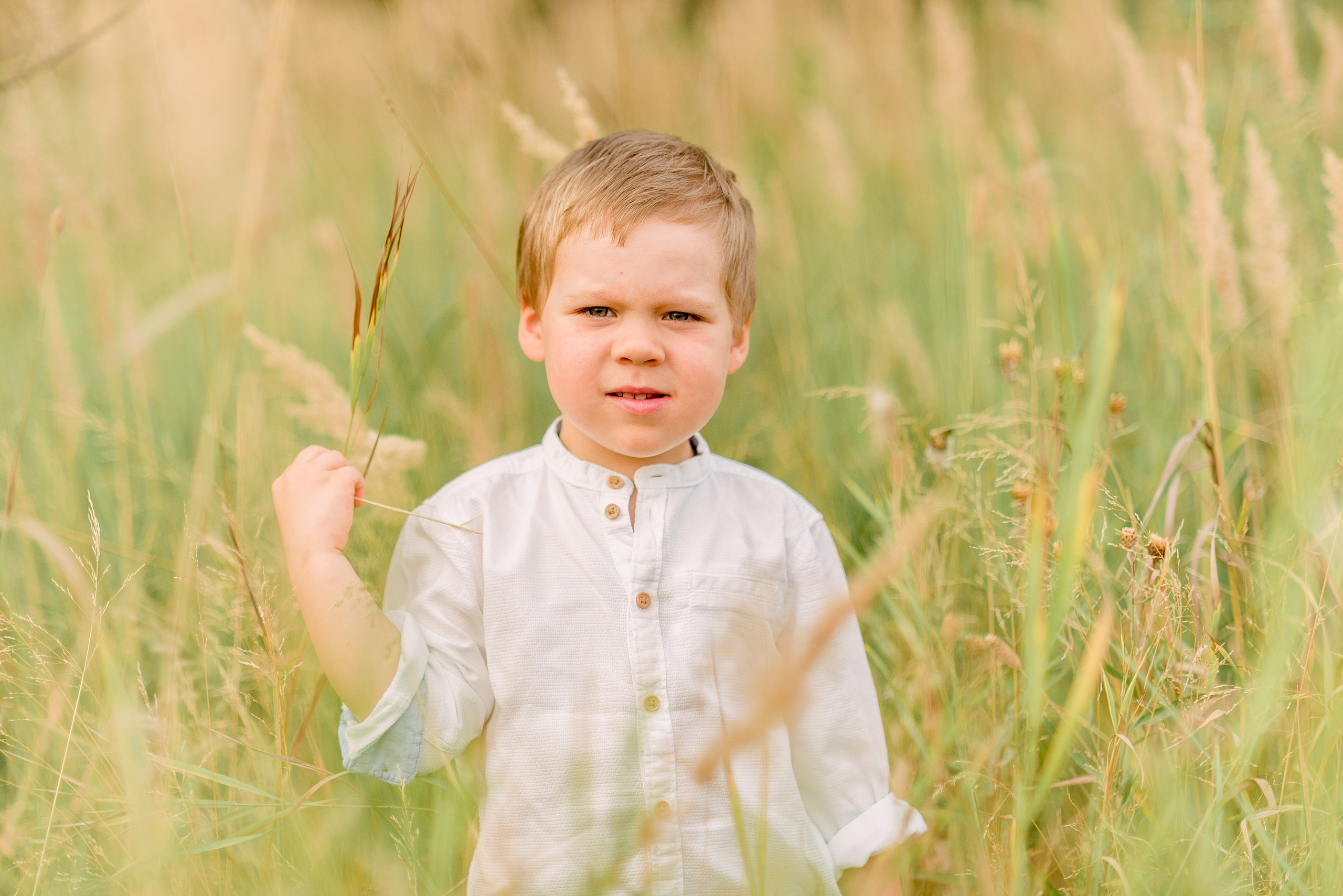 В поле. Фотограф Юлия Попова