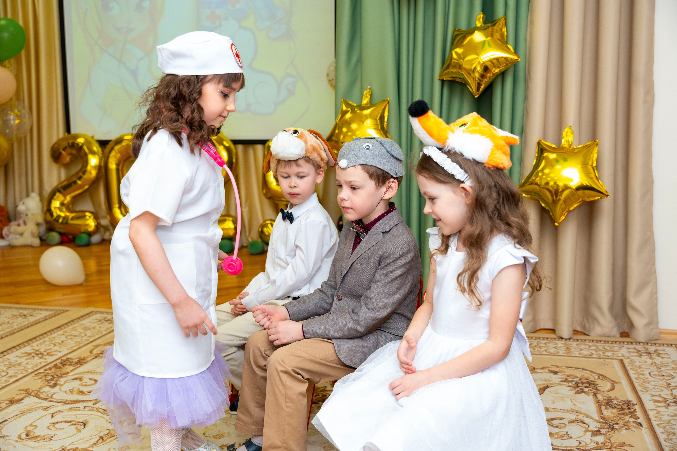 Выпускные в саду. Фотограф Юлия Попова