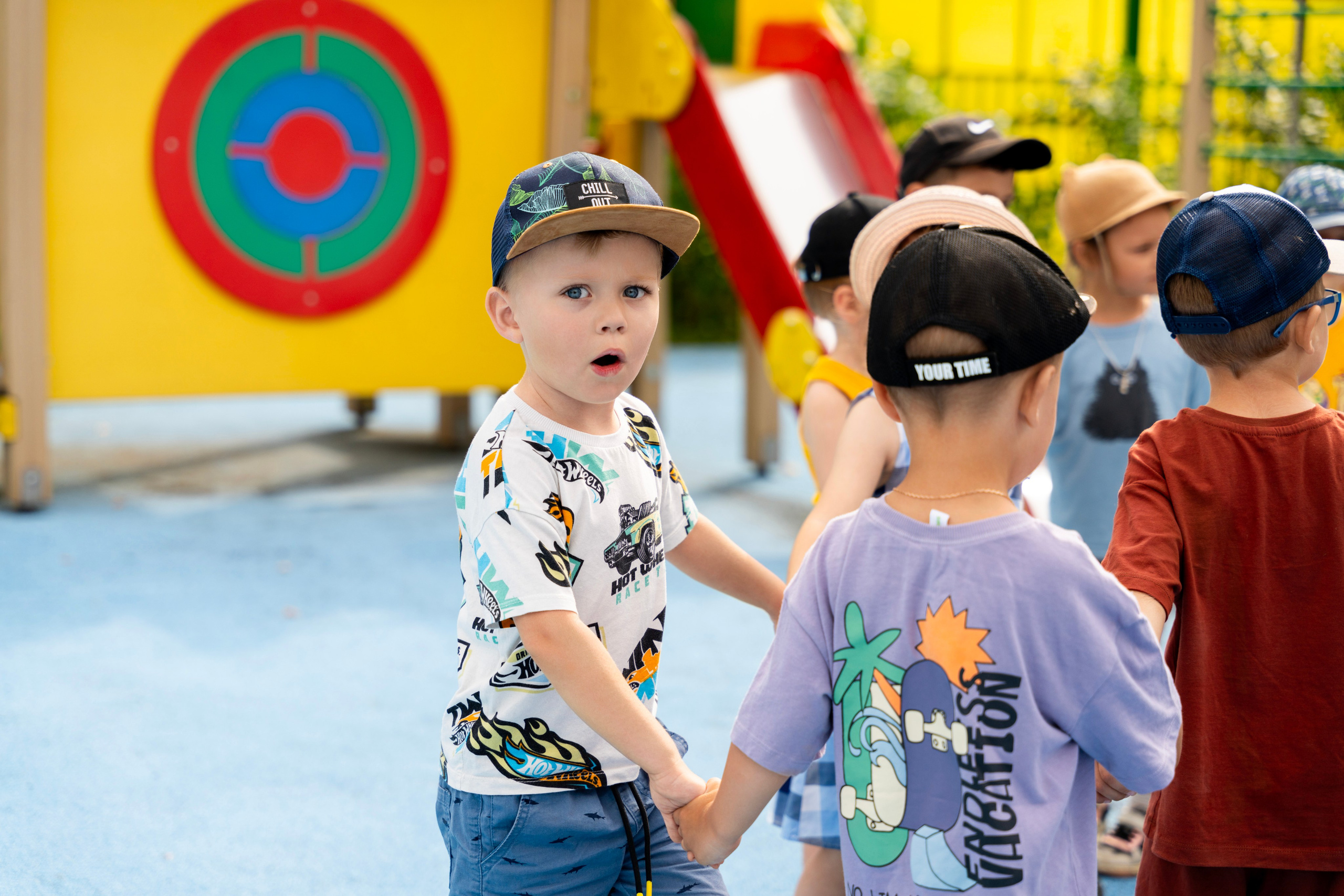 Игры на свежем воздухе. Фотограф Юлия Попова