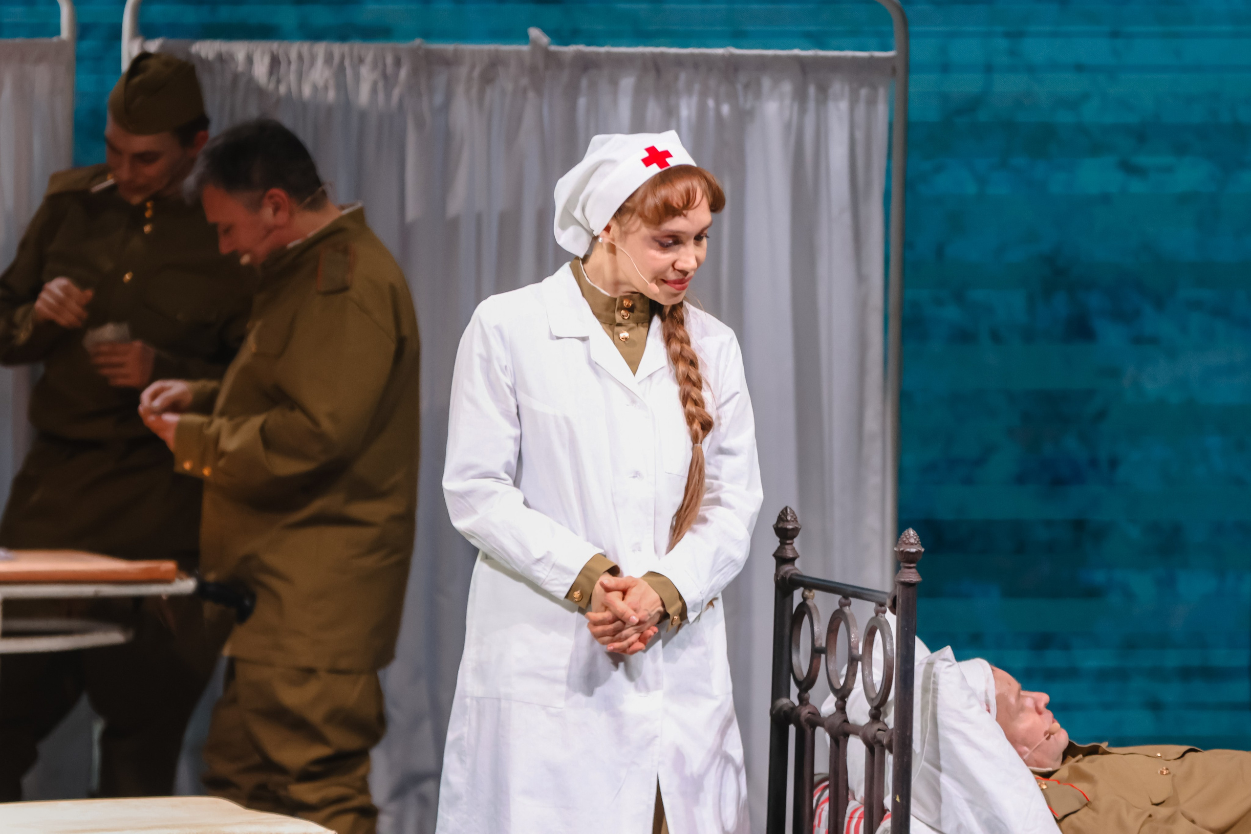 Василий Теркин, театр «Русская песня». Фотограф Ольга Махалова — Санкт-Петербург, Москва, Нижний Новгород