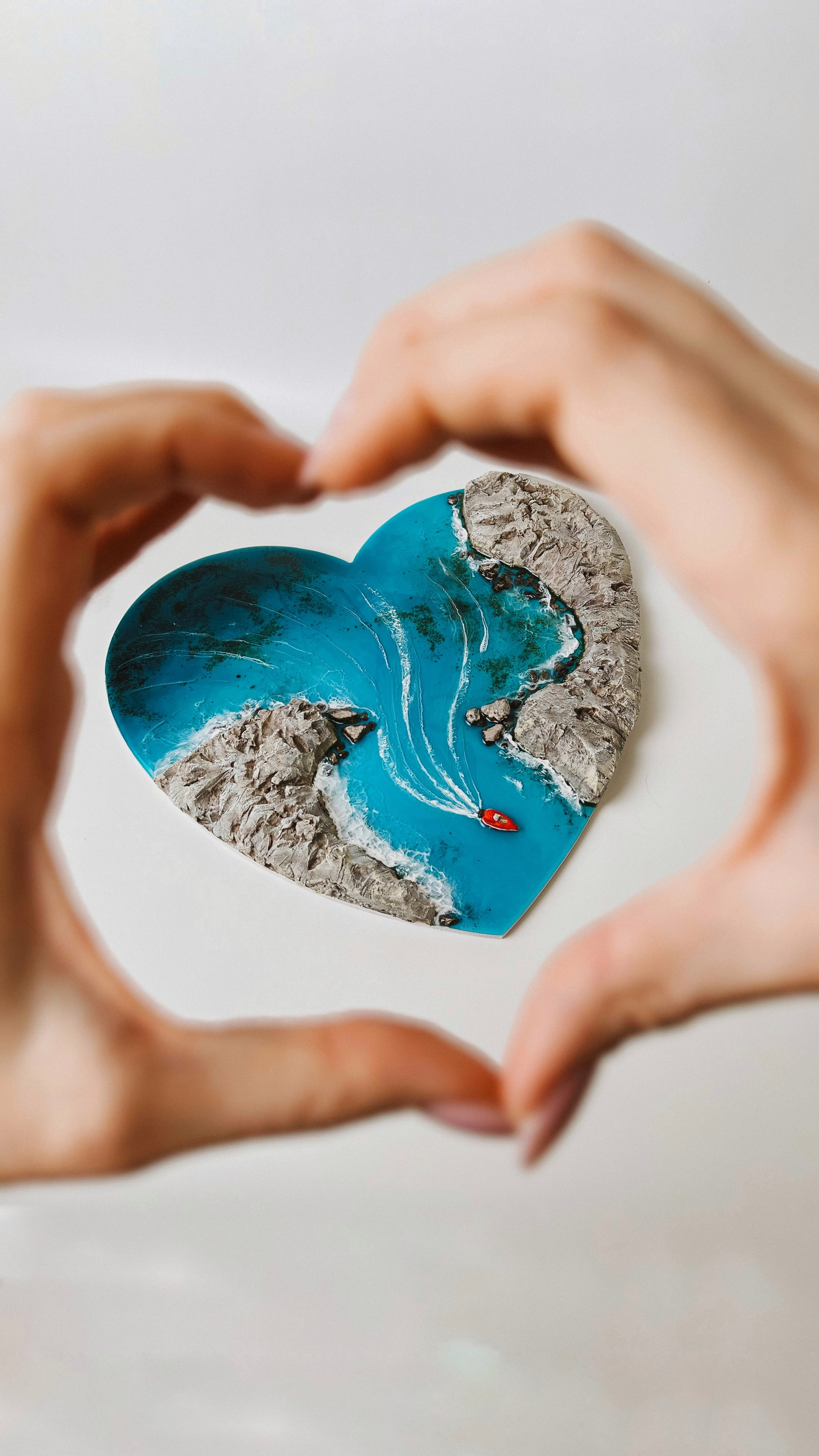 Эпоксидная смола. Seatales — эпоксидная смола и спиртовые чернила