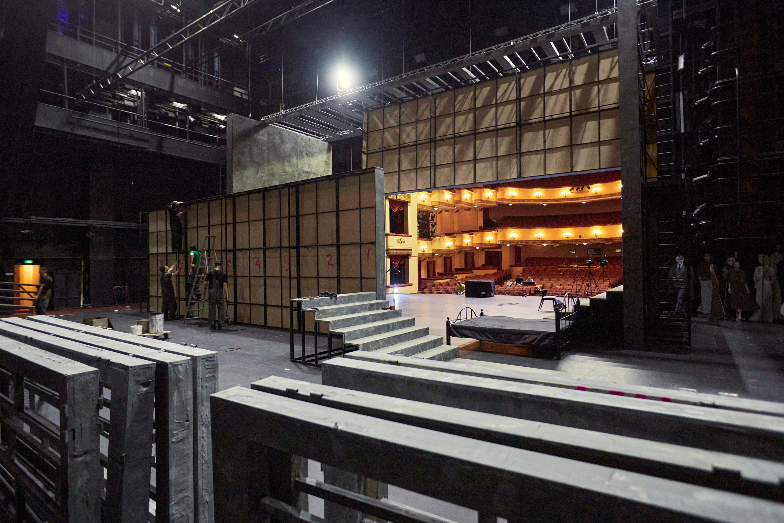 Гастроли Краснодарского театра драмы им. М. Горького в Москве, театр им. Е. Вахтангова. Фотограф Юлия Маринина