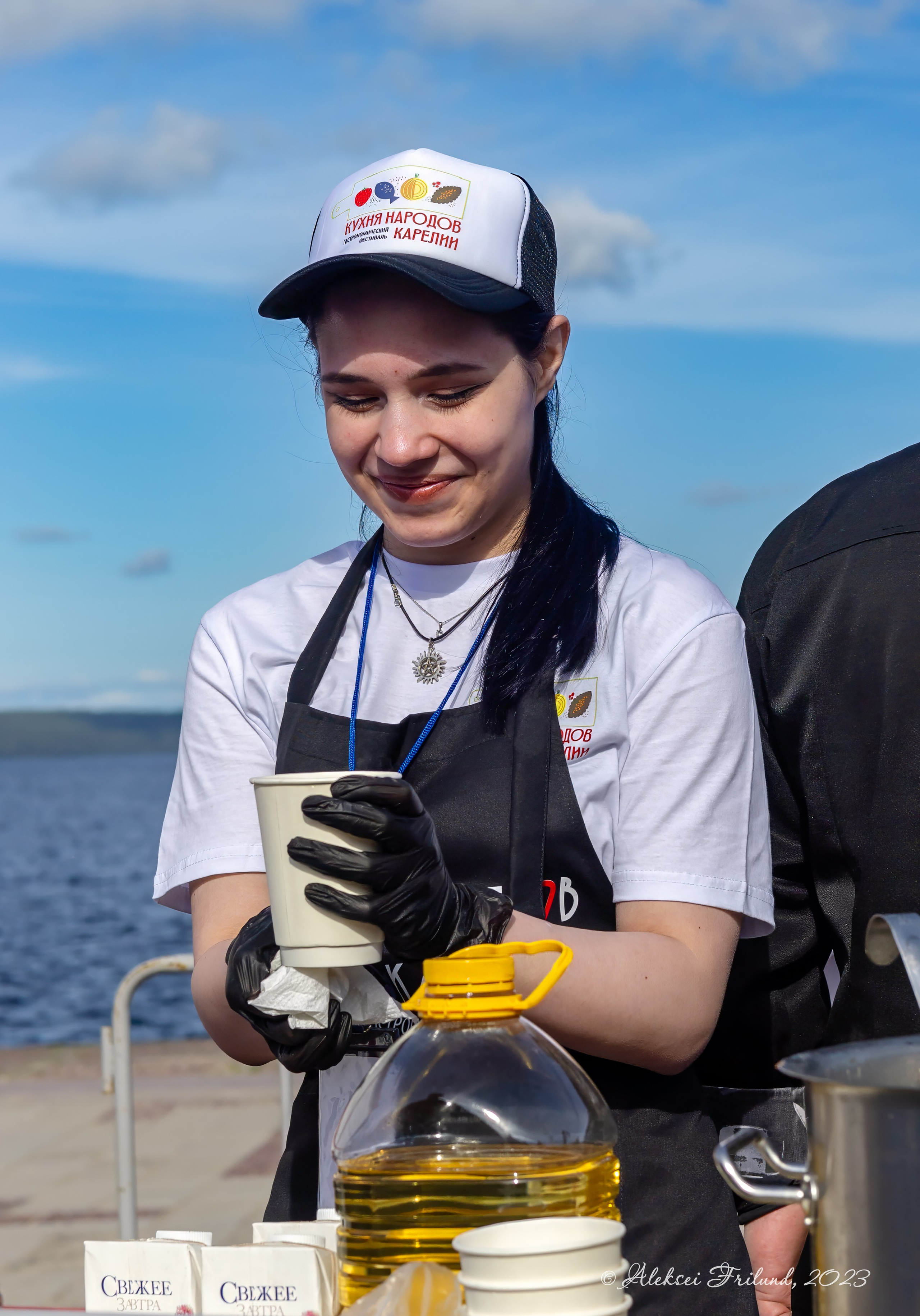 Первый гастрономический фестиваль «Кухня народов Карелии» (2023 г.). Аэросъемка. Фото и Видео в Карелии. Алексей Фрилунд