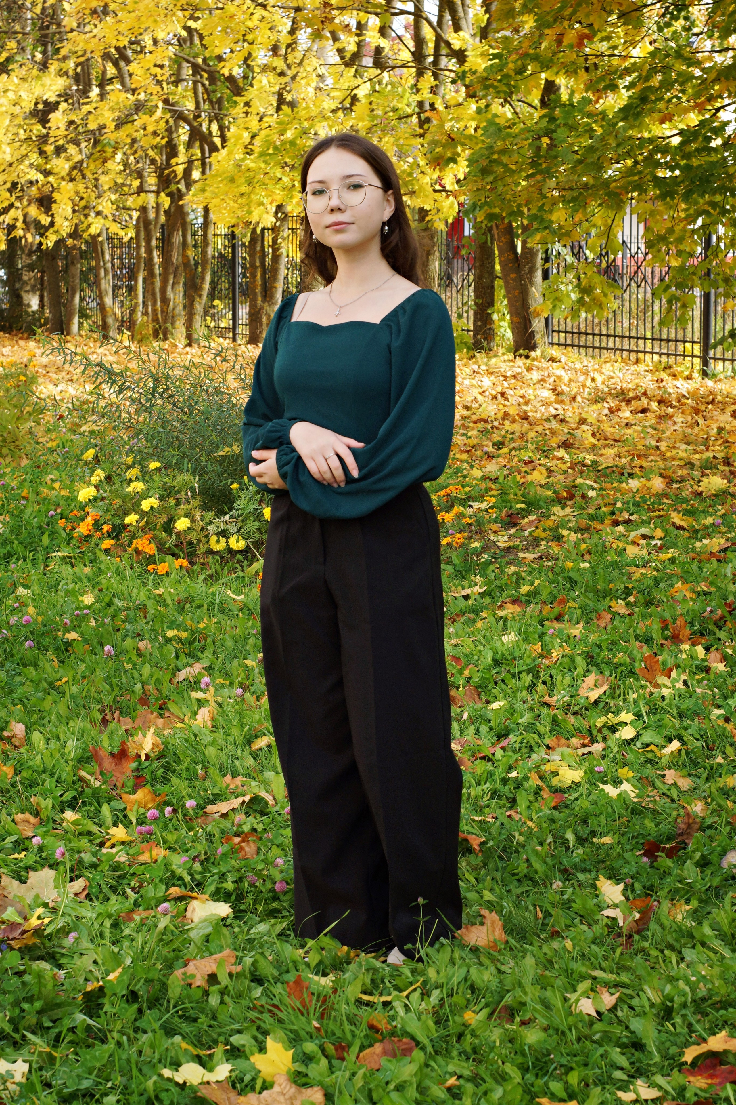 Осенняя фотосессия в школе г. Йошкар-Ола