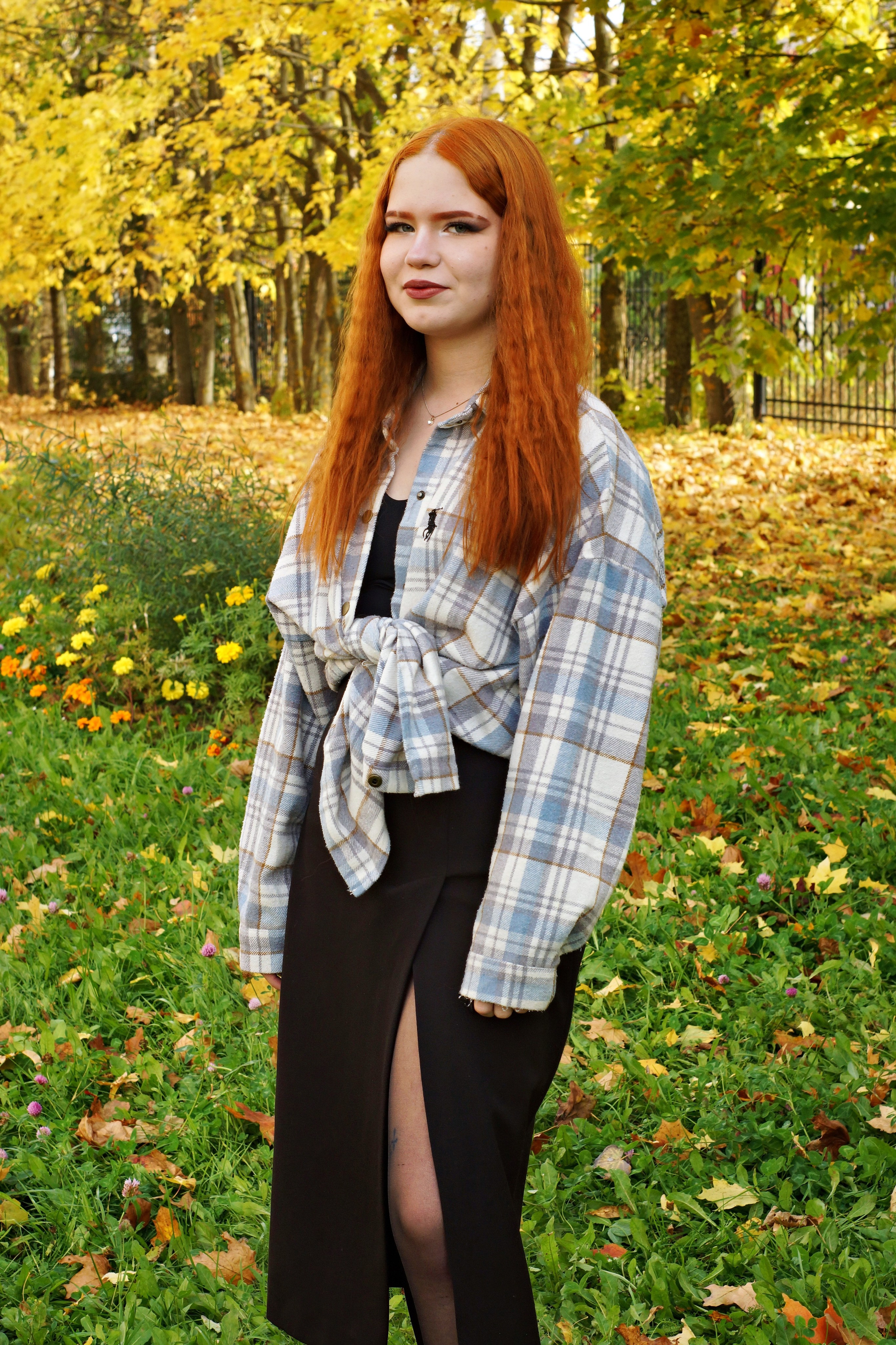 Осенняя фотосессия в школе г. Йошкар-Ола