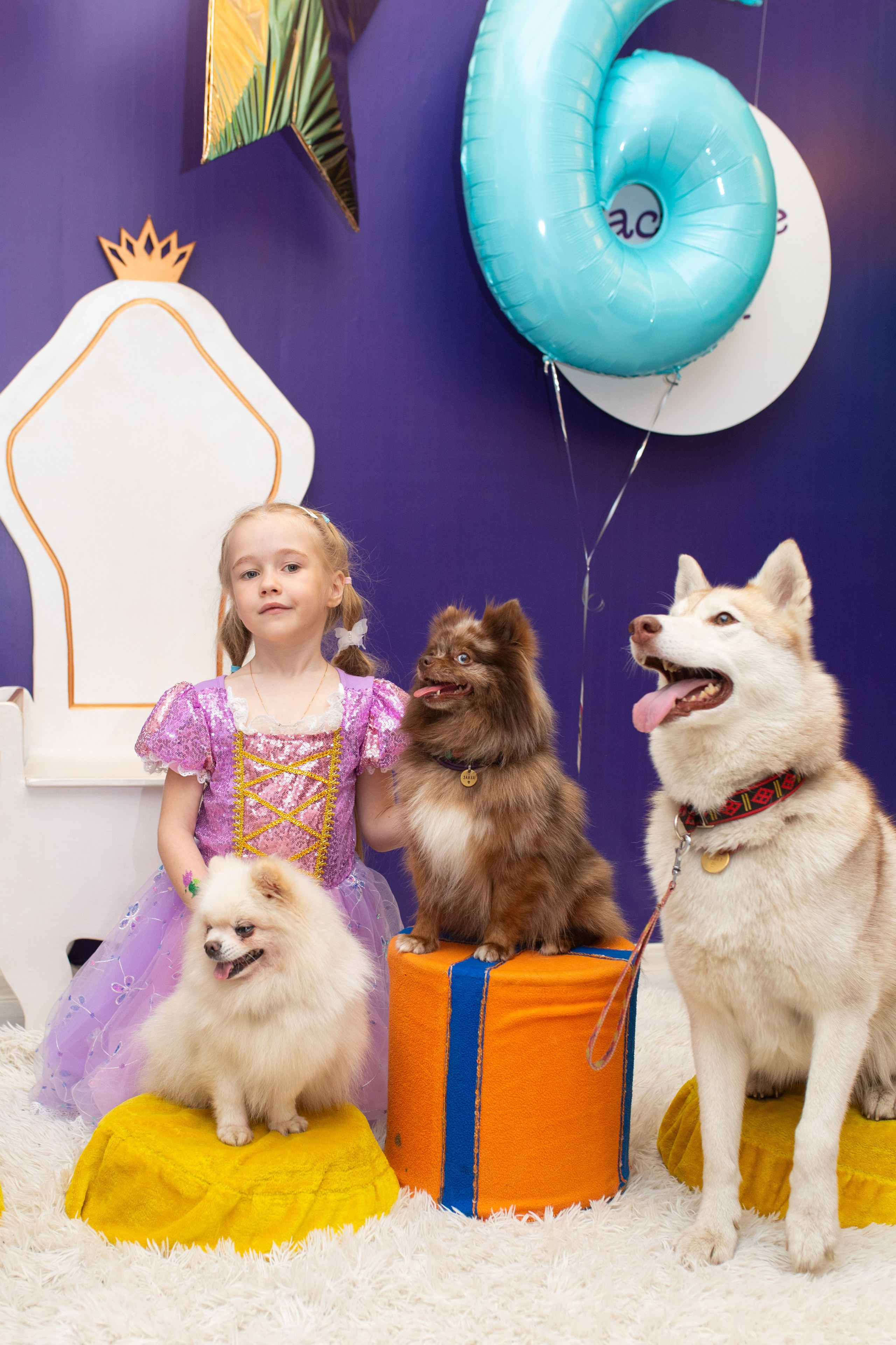 Улыбника -Василисе 6 лет!. Фотограф в Новосибирске Ася Зверева