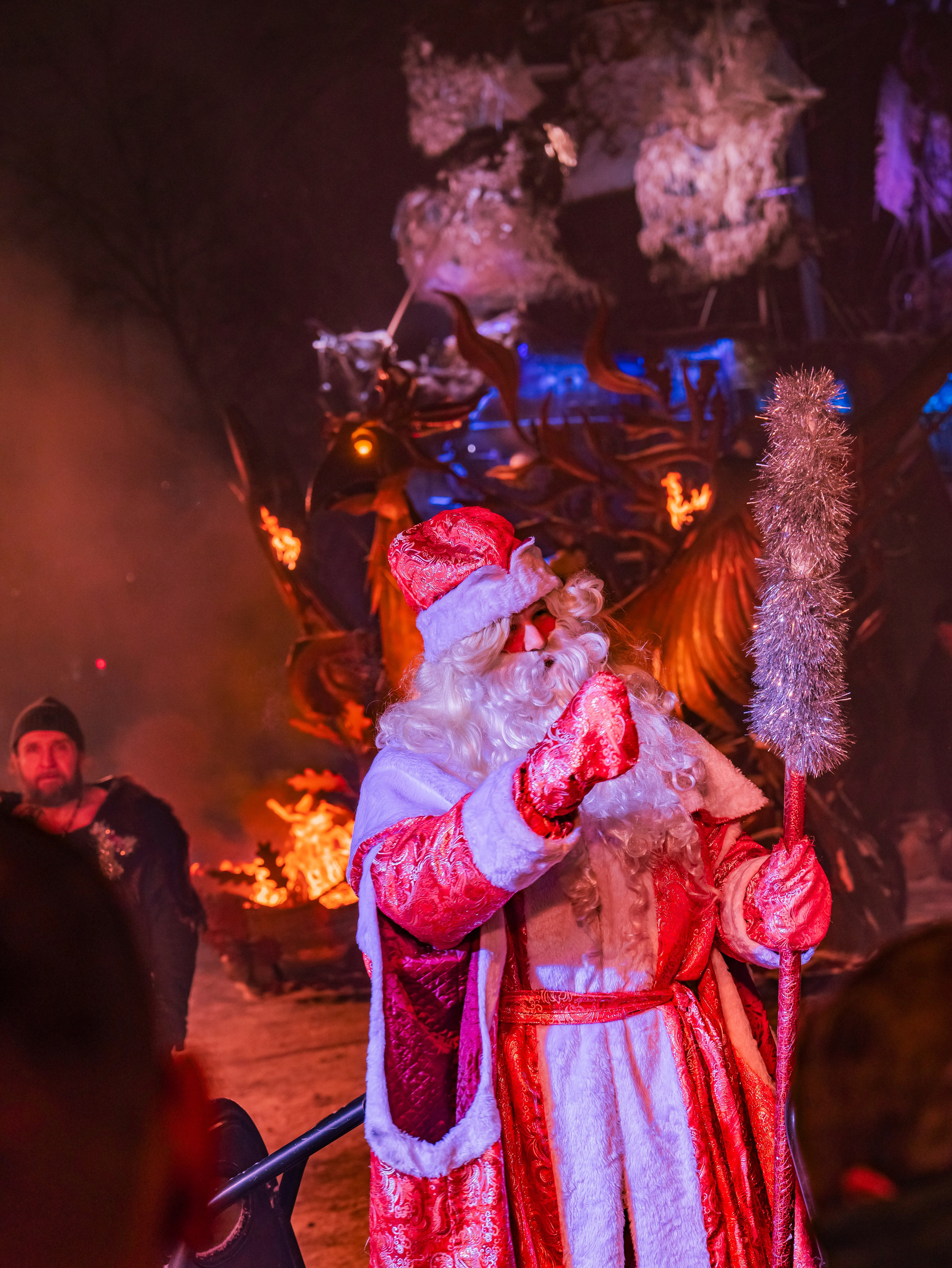 Новогодняя сказка в Байк Центре «Ночные Волки». Крамер Юлиана детский и семейный фотограф