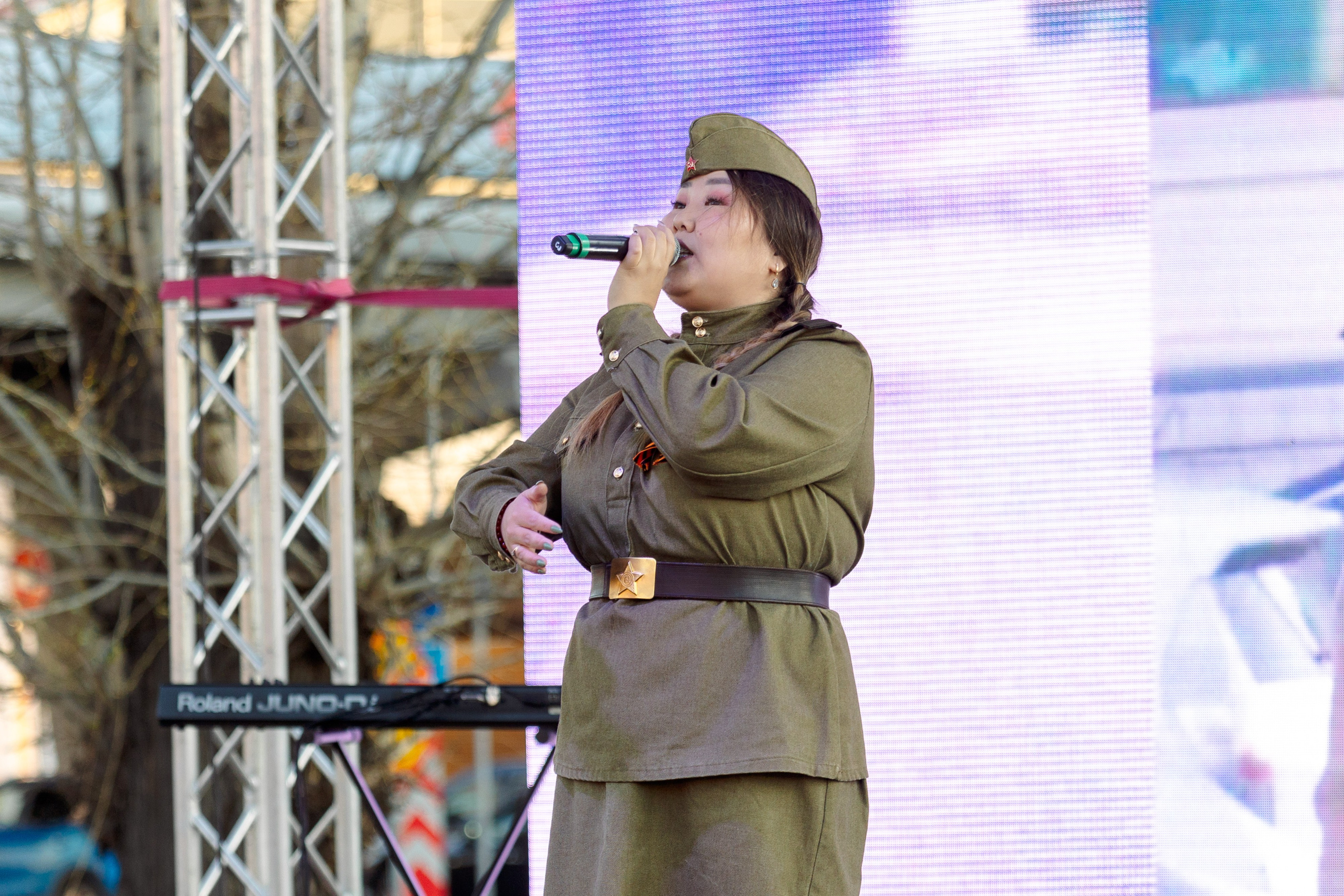 Концерт приуроченный к празднованию 80 лет победл. Свадебный и семейный фотограф в Улан-Удэ