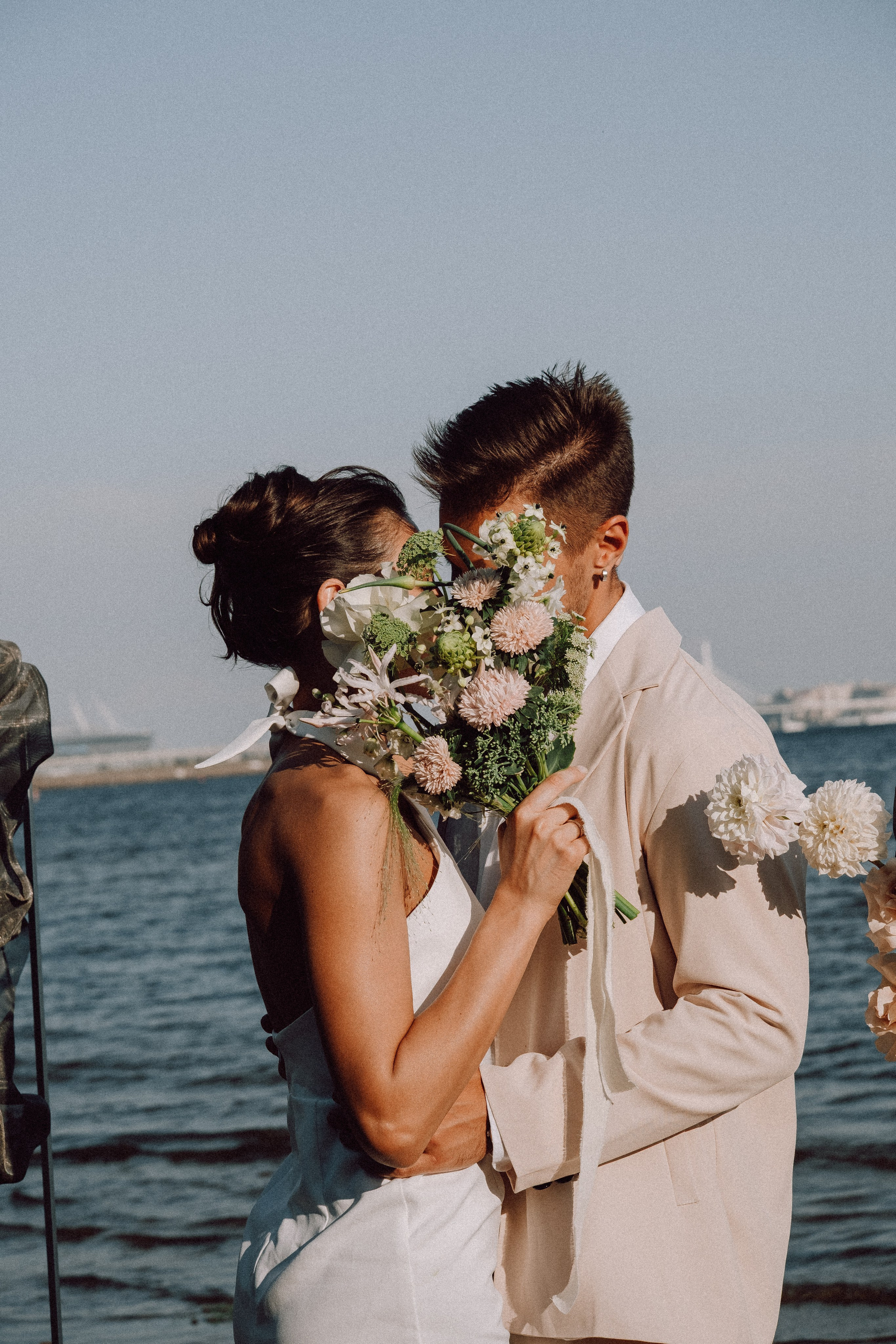 СВАДЕБНАЯ ФОТОСЕССИЯ ВЫЕЗДНОЙ ЦЕРЕМОНИИ (ФИНСКИЙ ЗАЛИВ). Профессиональный фотограф, Санкт-Петербург — Виктория Богомолова