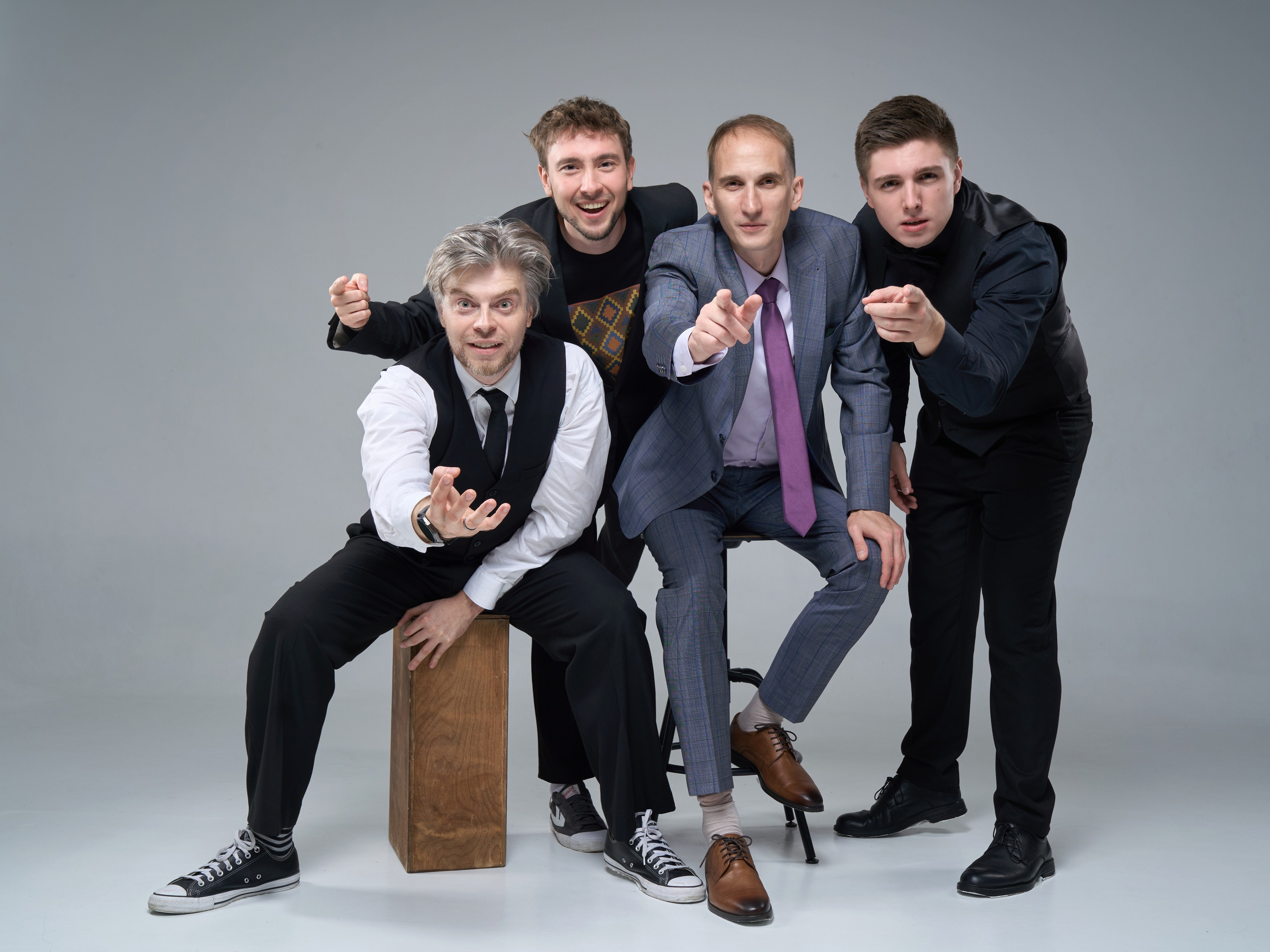 С друзьями. Фотограф Анастасия Дроздова