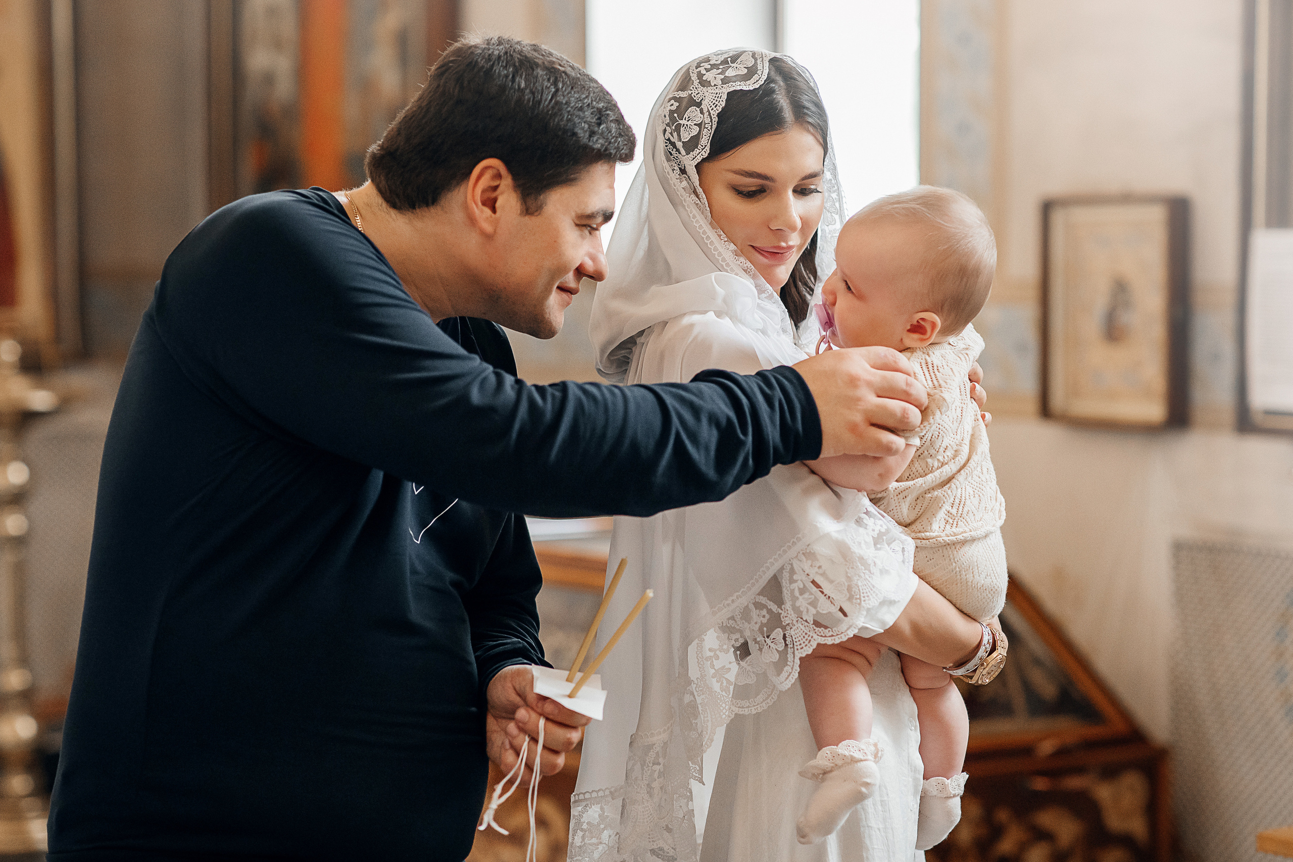 Крещение Мия. Гипнопсихолог, женский фотограф Ольга Парфентьева (Васанти)