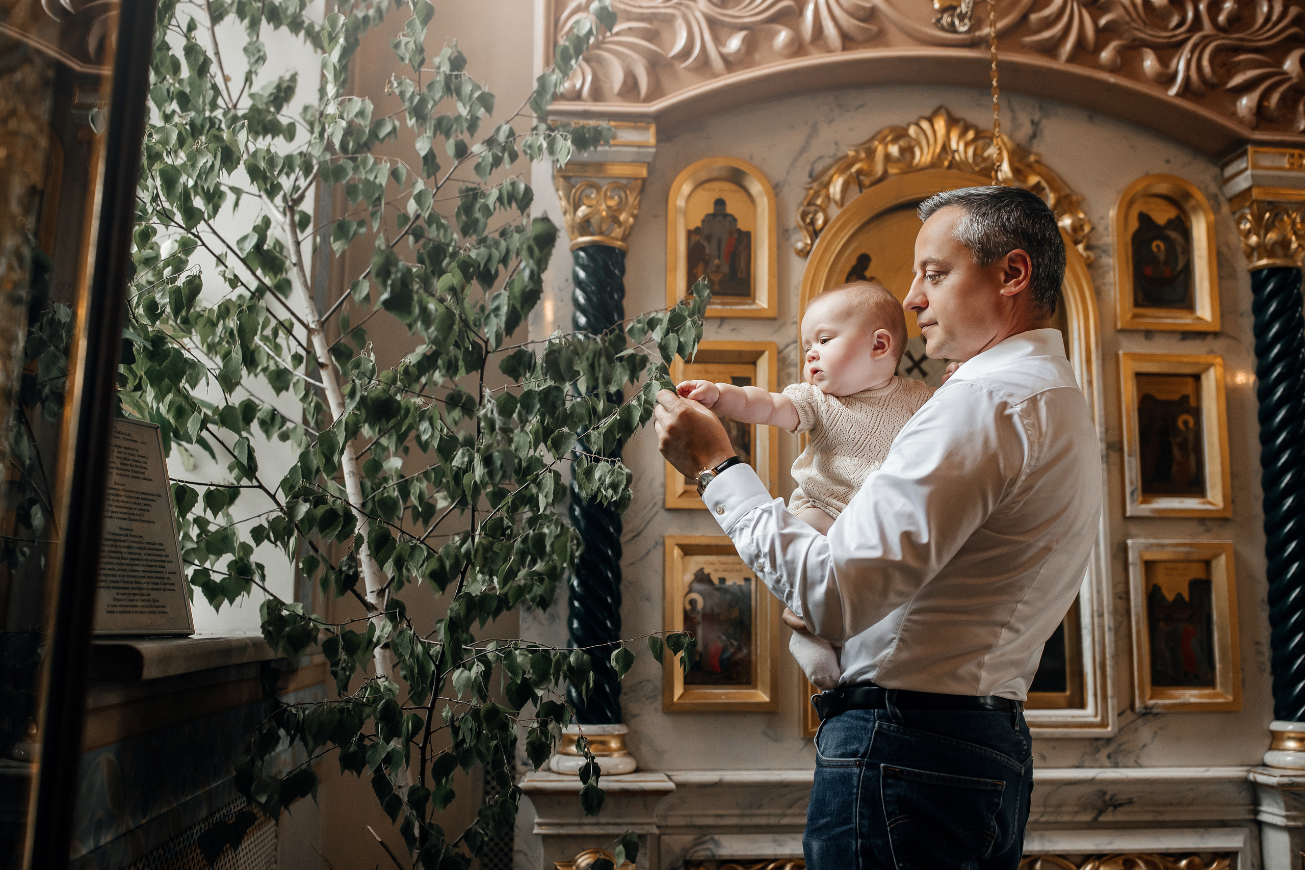 Крещение Мия. Гипнопсихолог, женский фотограф Ольга Парфентьева (Васанти)