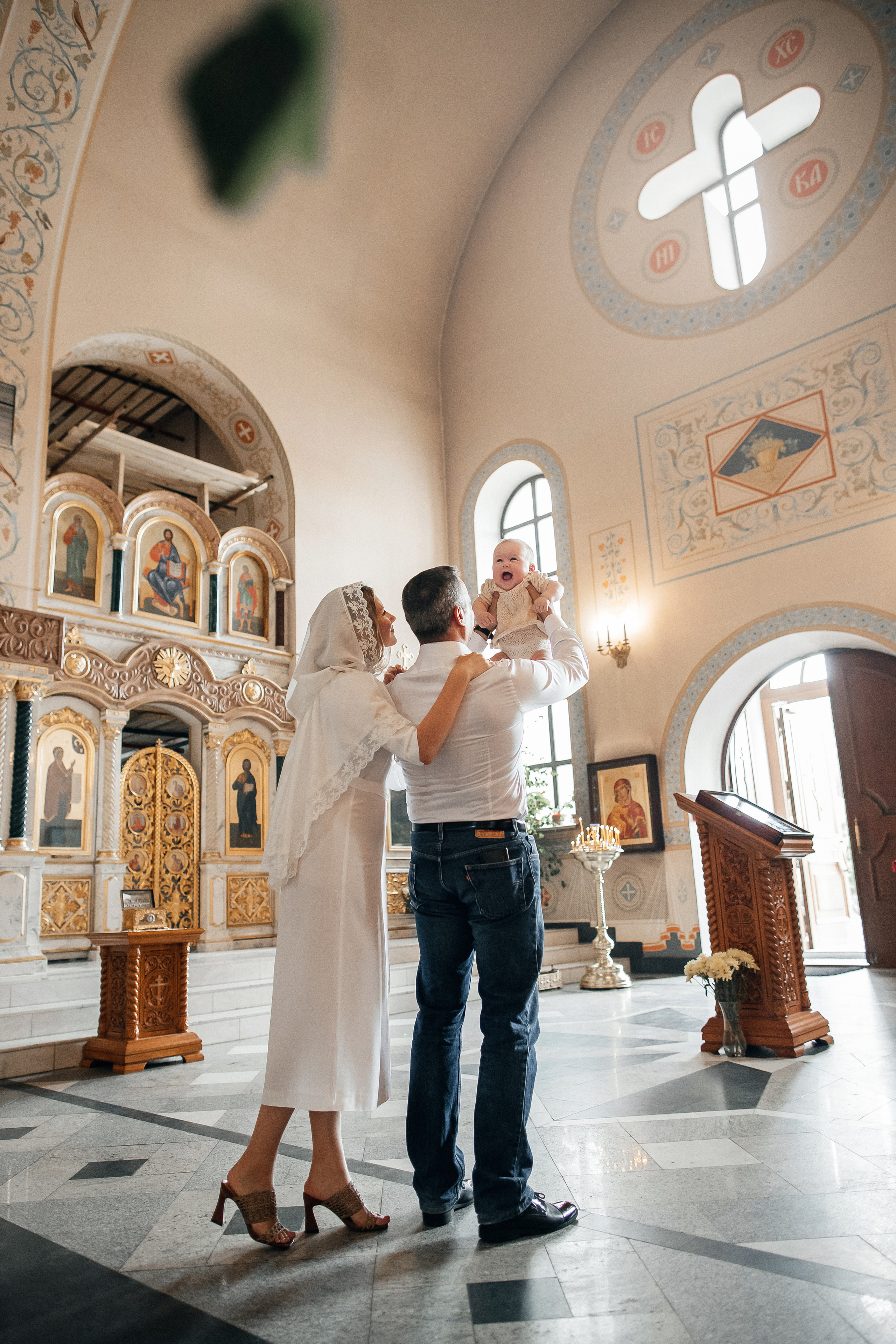 Крещение Мия. Гипнопсихолог, женский фотограф Ольга Парфентьева (Васанти)