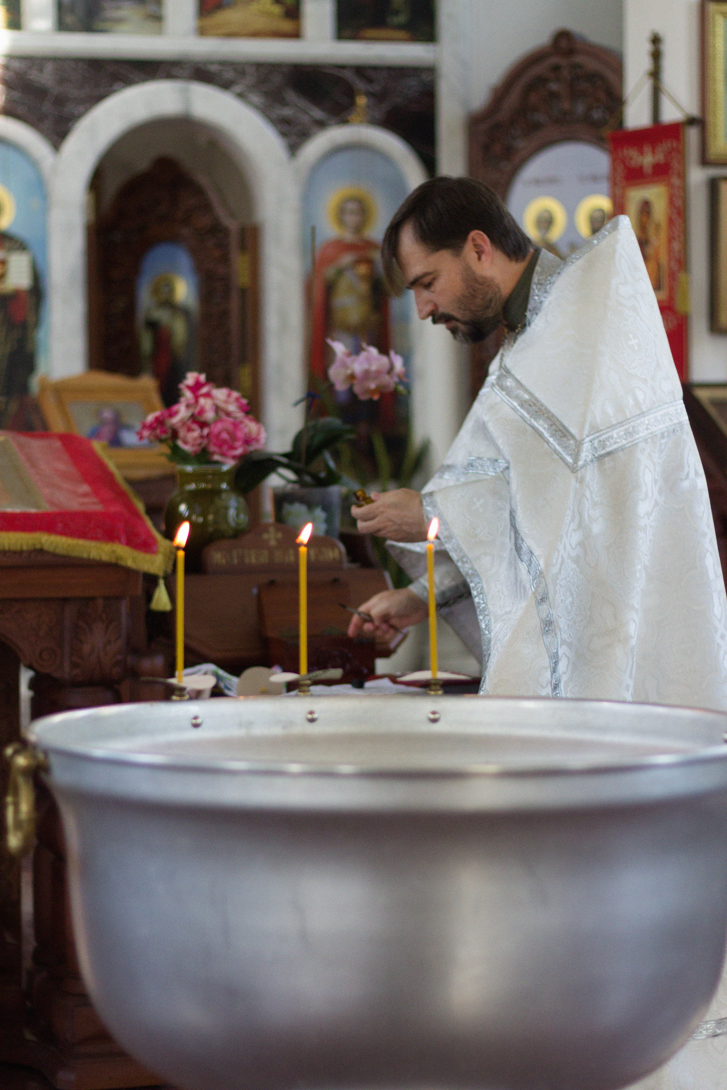 Таинство Крещения Ксении. Семейный и детский фотограф в Крыму Анна Фурса