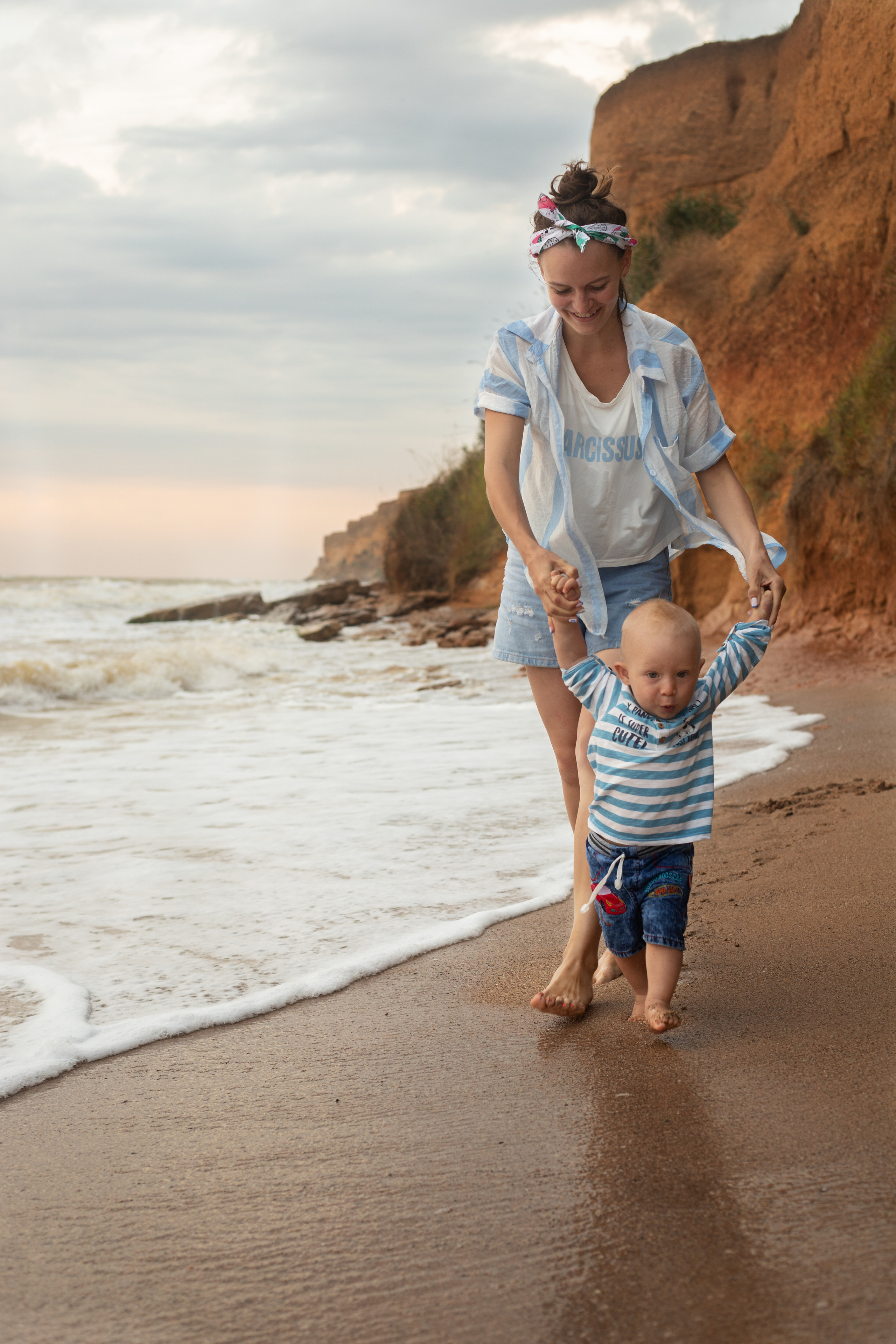Морская прогулка Кристины и Ильнара. Семейный и детский фотограф в Крыму Анна Фурса