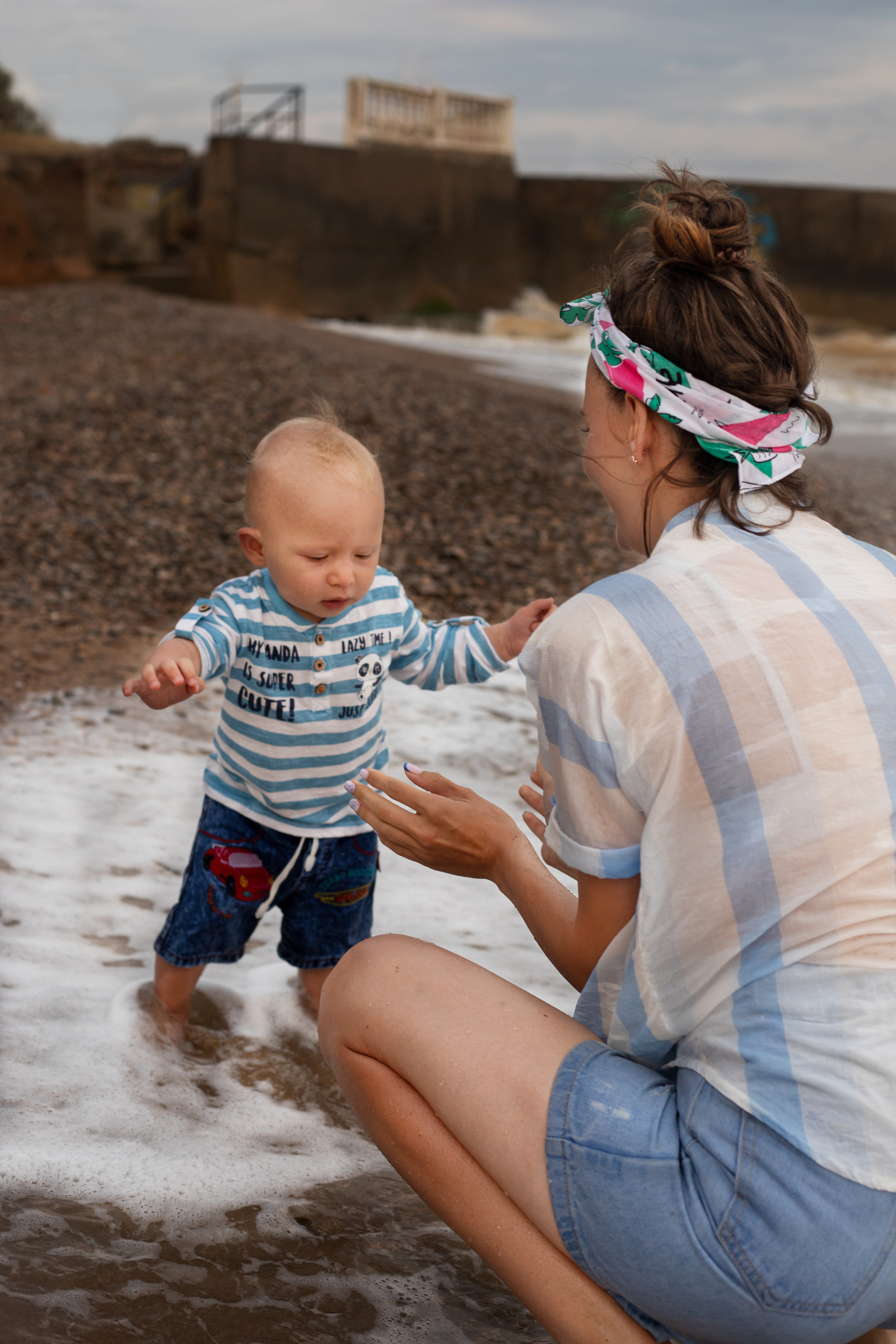 Морская прогулка Кристины и Ильнара. Семейный и детский фотограф в Крыму Анна Фурса