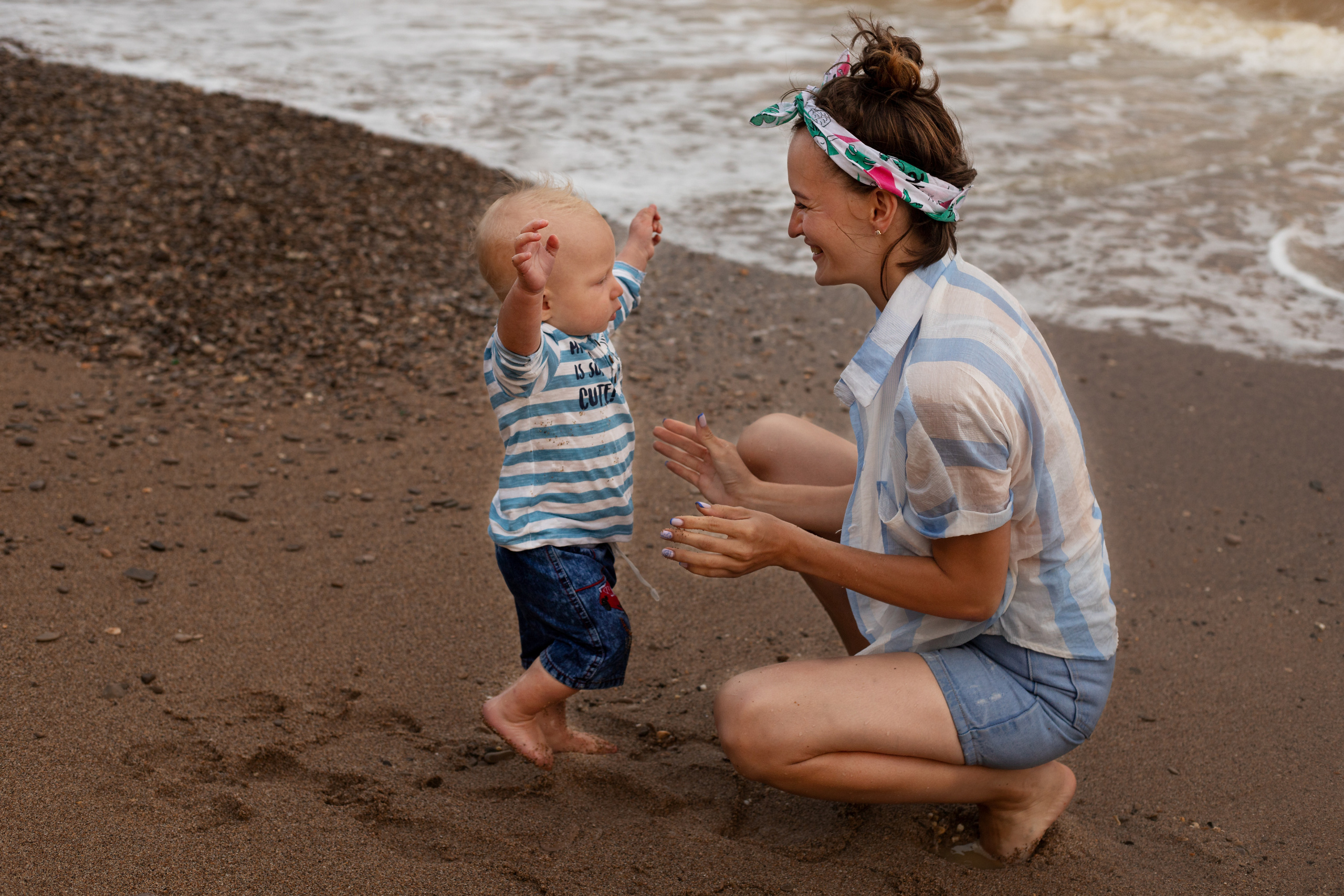 Морская прогулка Кристины и Ильнара. Семейный и детский фотограф в Крыму Анна Фурса