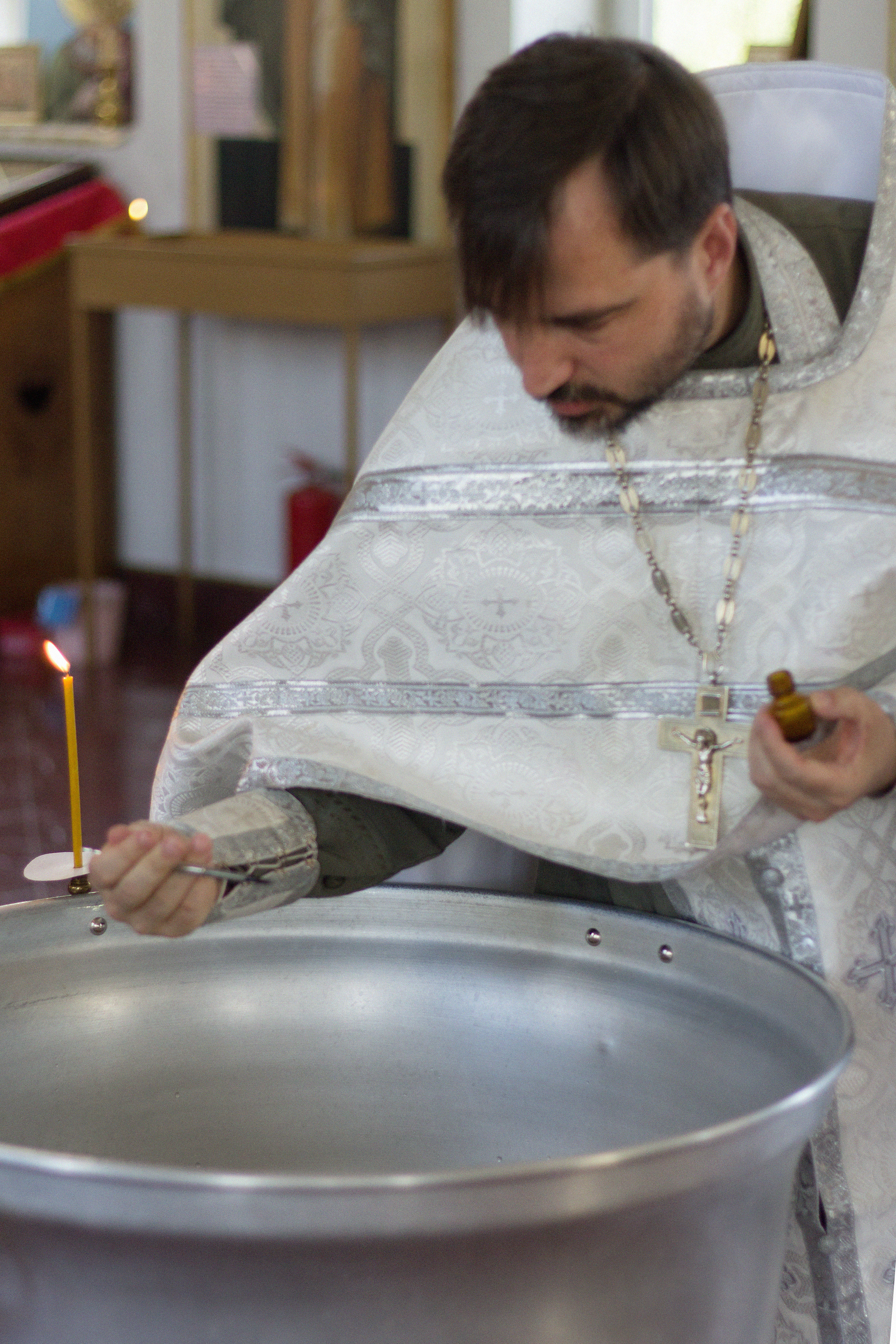 Таинство Крещения Ксении. Семейный и детский фотограф в Крыму Анна Фурса