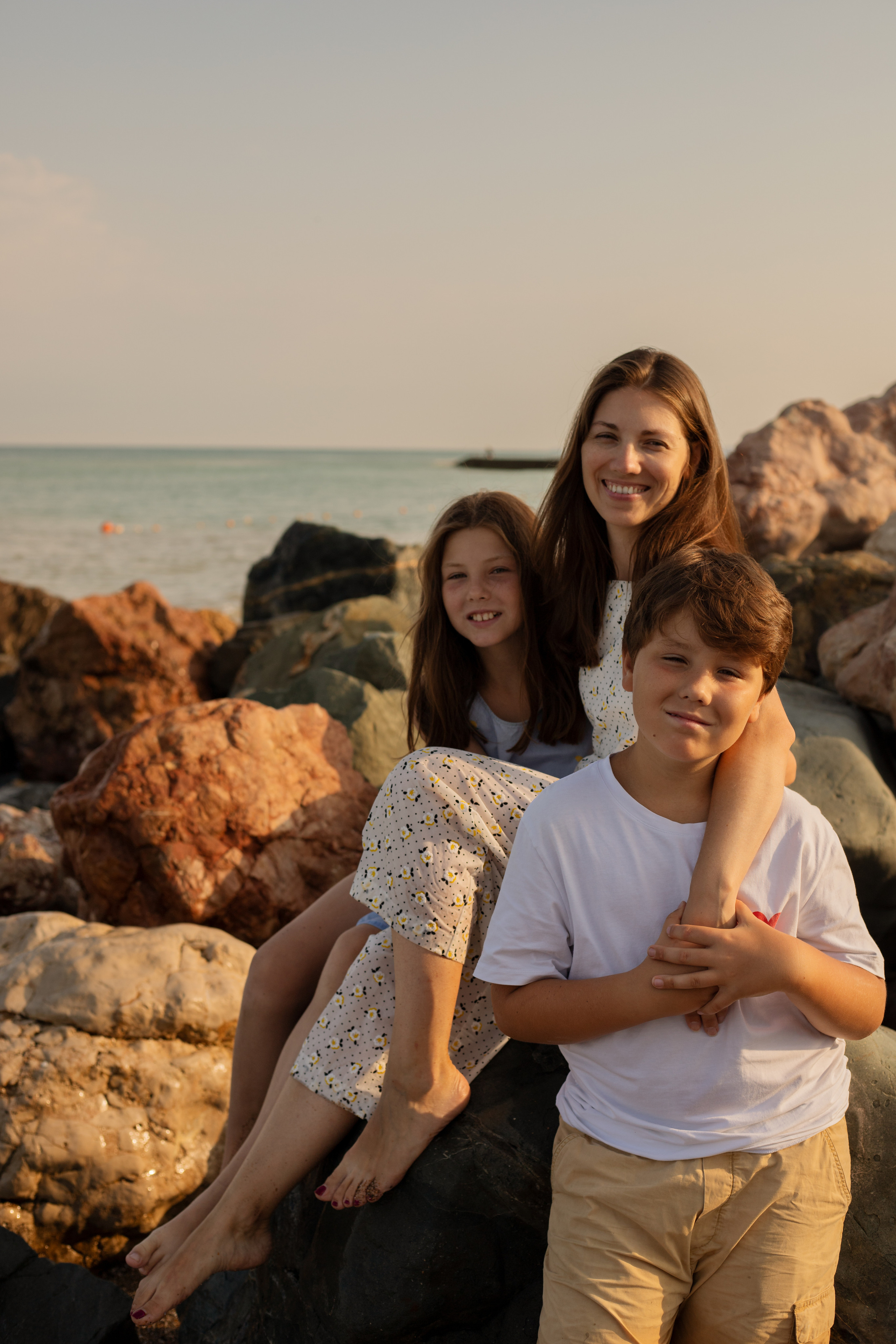 Мария с Юлей и Ильёй. Семейный и детский фотограф в Крыму Анна Фурса
