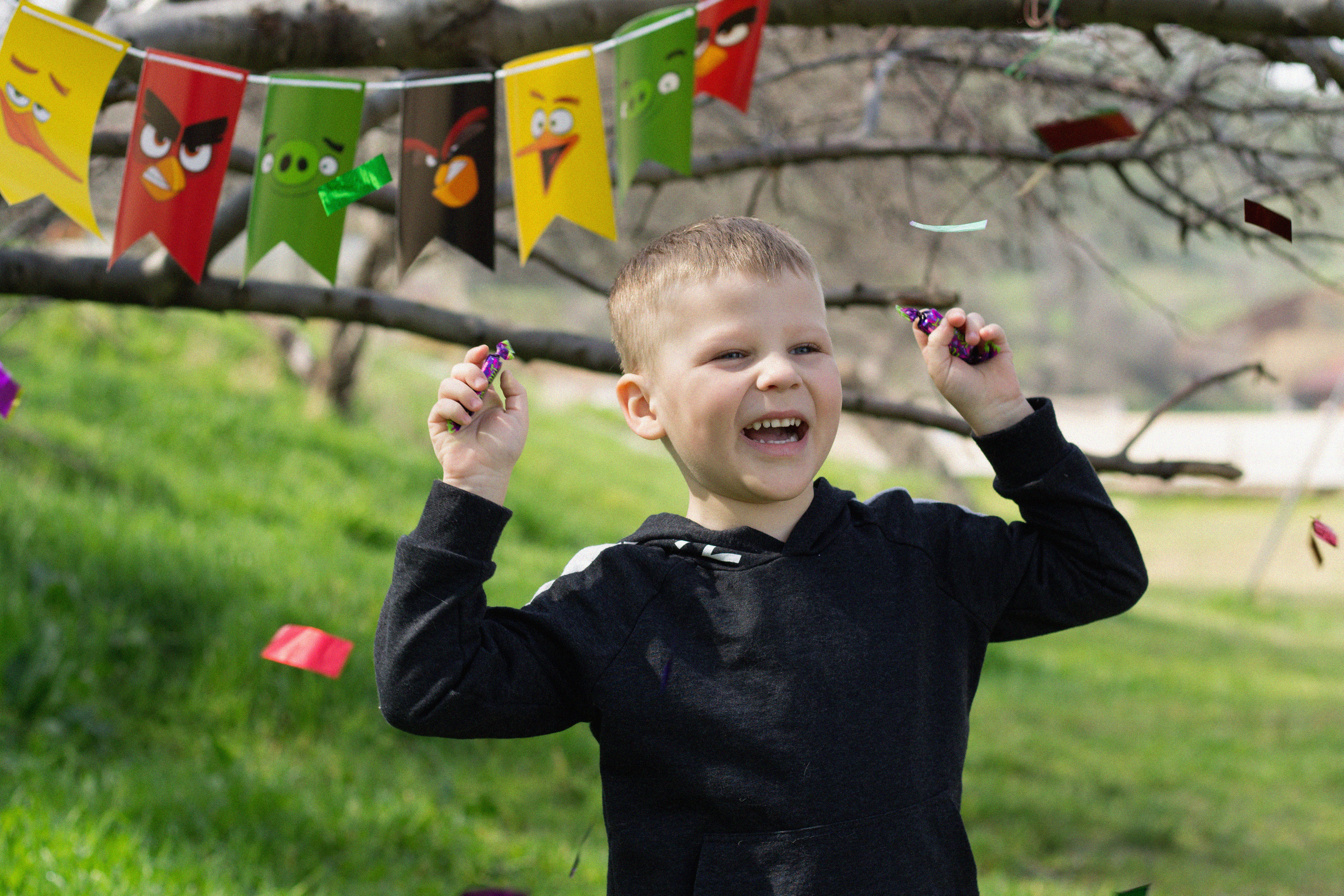 День рождения в стиле Angry Birds. Семейный и детский фотограф в Крыму Анна Фурса