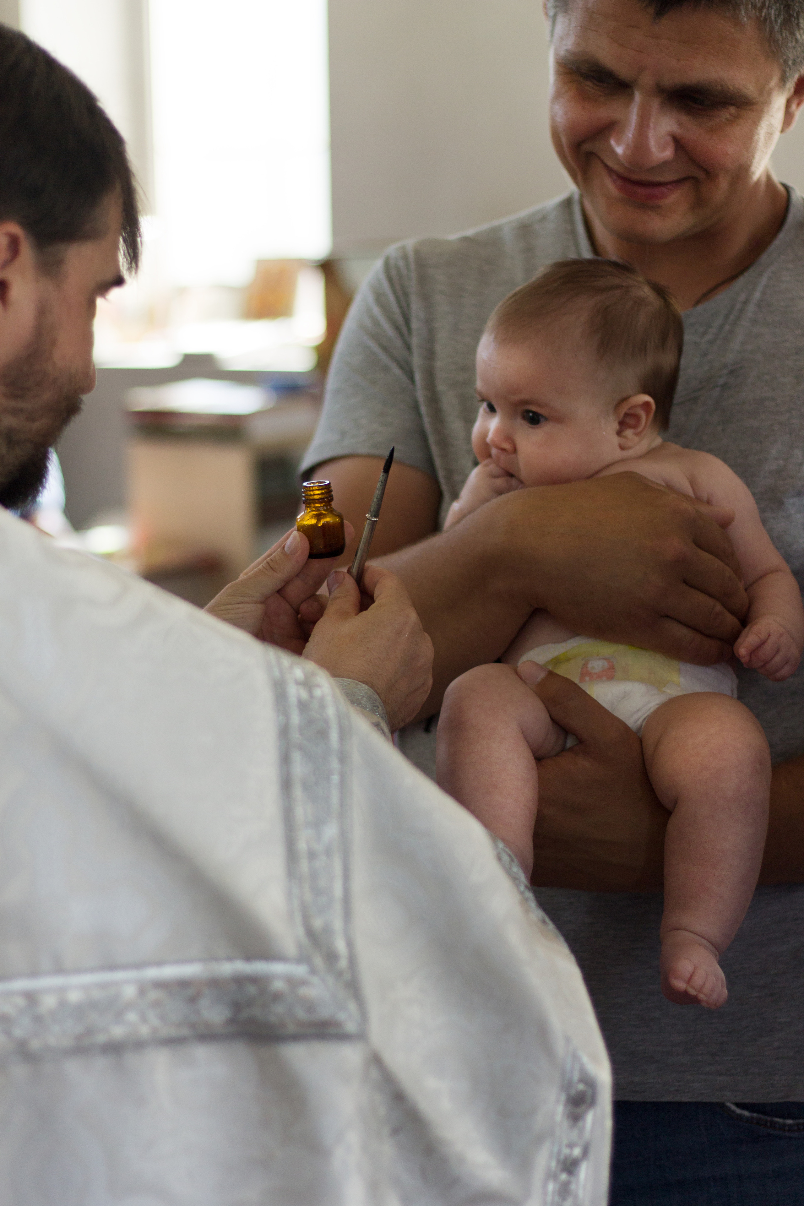 Таинство Крещения Ксении. Семейный и детский фотограф в Крыму Анна Фурса