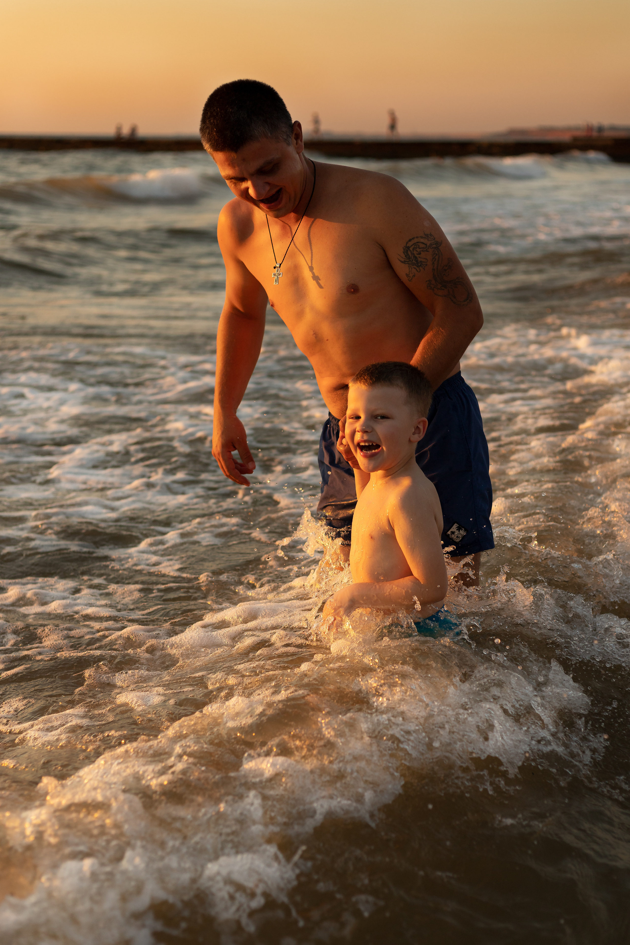 Папа и сын. Семейный и детский фотограф в Крыму Анна Фурса