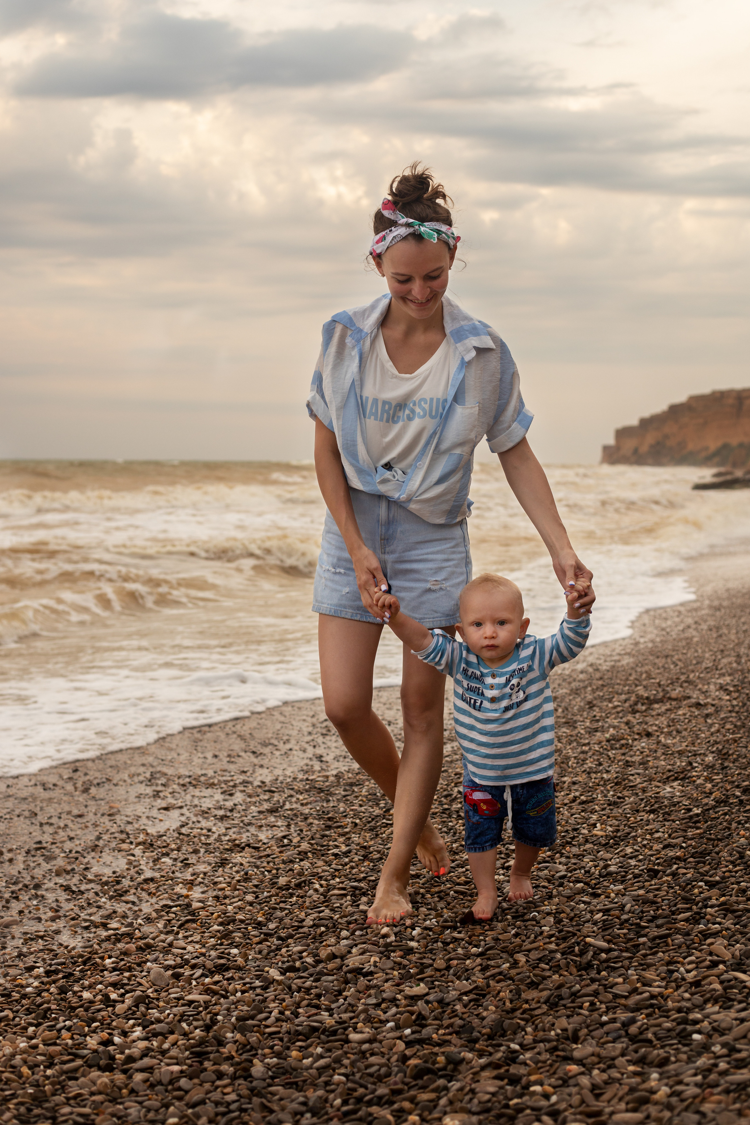 Морская прогулка Кристины и Ильнара. Семейный и детский фотограф в Крыму Анна Фурса