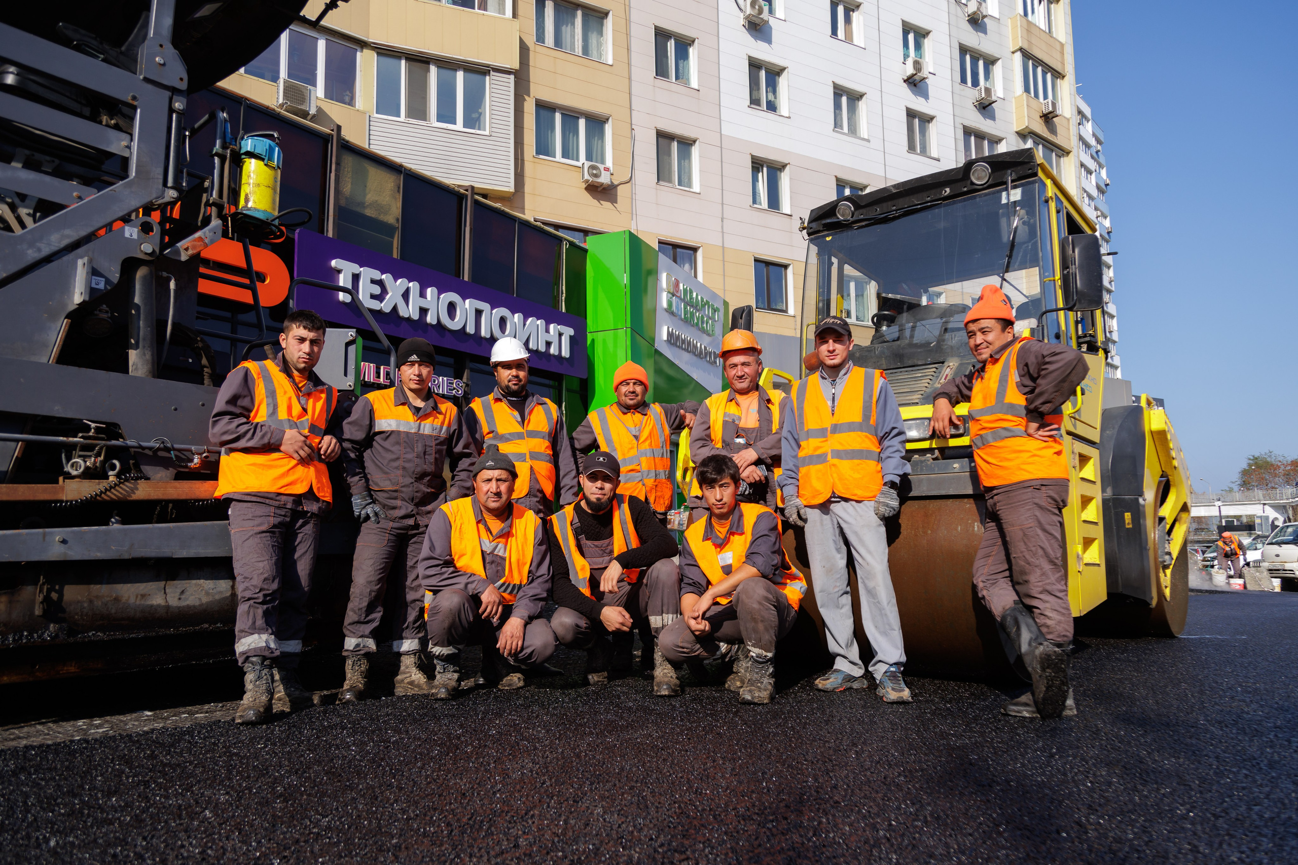 Строительная компания ТехноНЕО. Фотограф Антон Клейнос, Владивосток