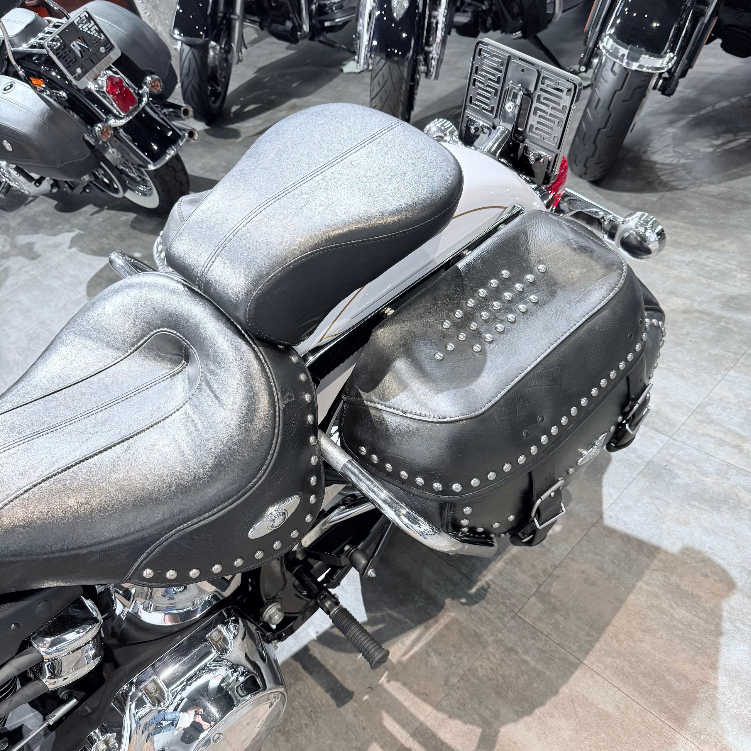 2007 Softail Heritаgе 96 Whitе Pearl. Hello Davidson, Москва. Только хорошие мотоциклы…