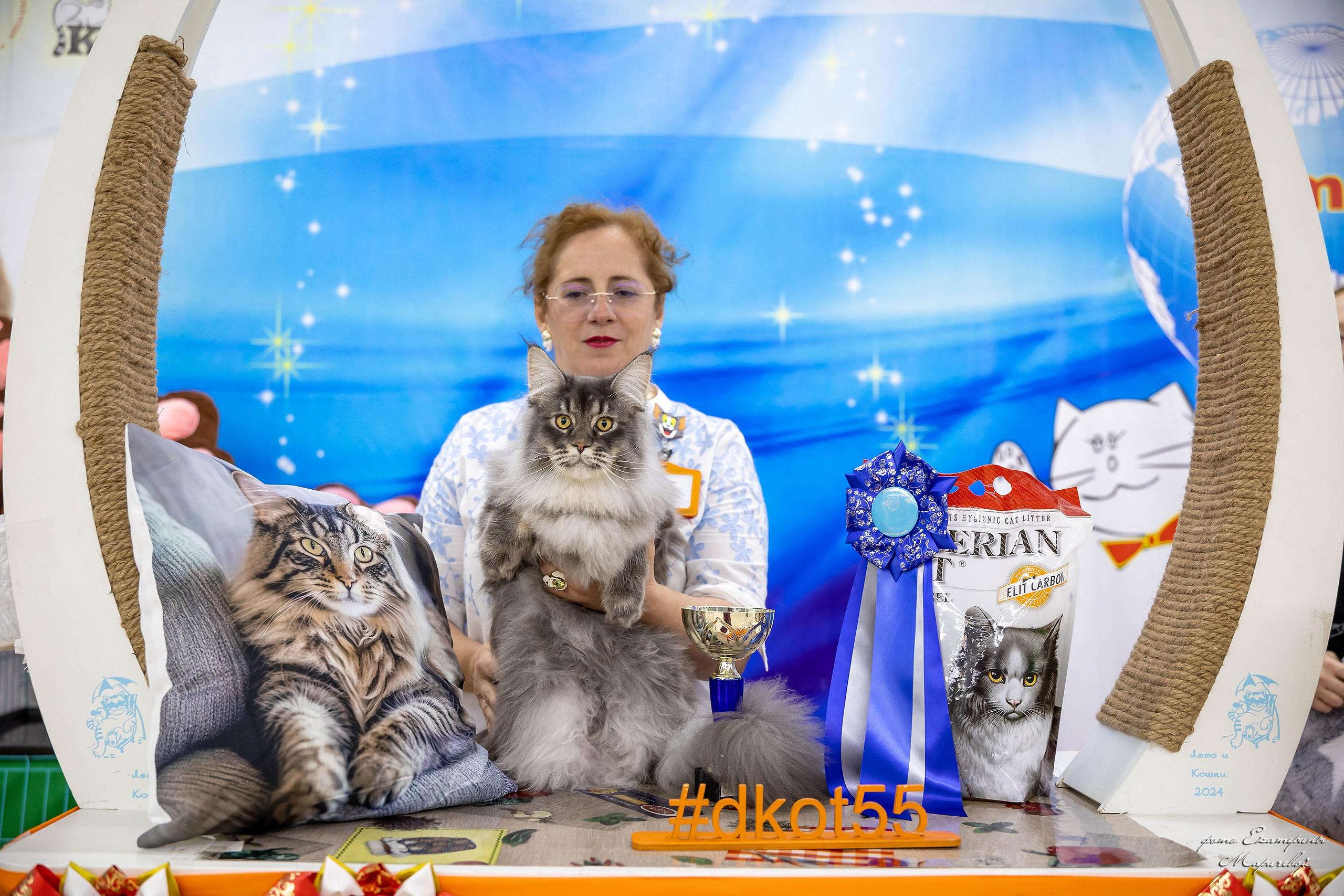 11–12 апреля — Интершоу — «Звездная Галактика Доброго Кота». Работаю со стендом. Фотограф-анималист в Омске Екатерина Маричева