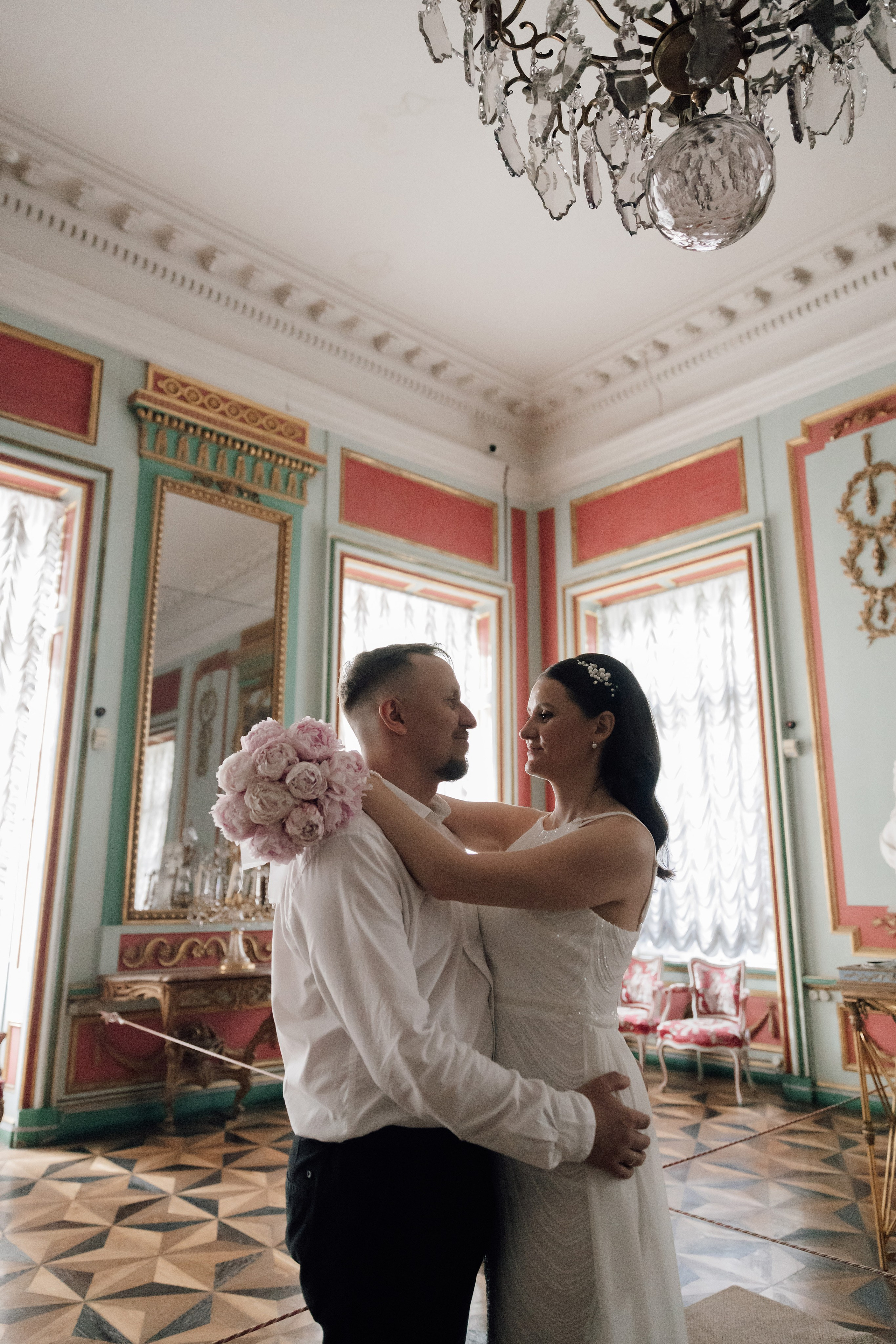 Сергей & Татьяна (Грибоедовский загс и прогулка в Кусково). Фотограф в Москве Юлия Хамзина
