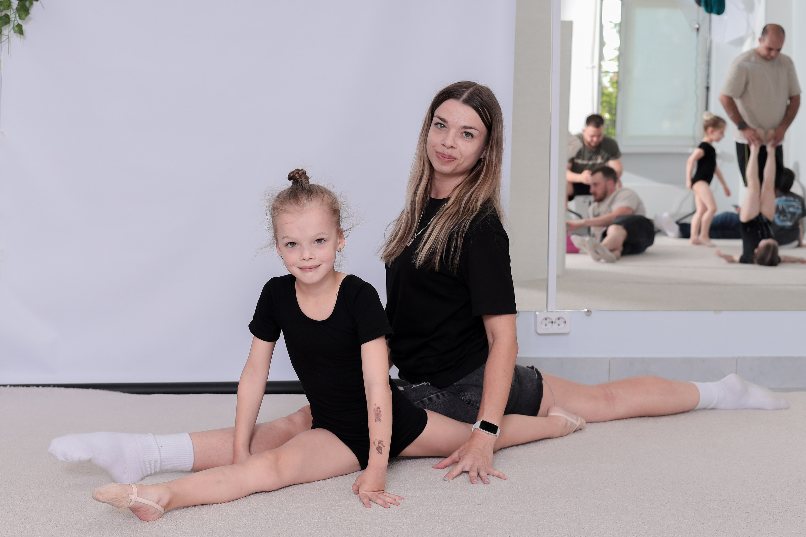 Открытый урок гимнастика. Фотограф Надршина Лилия