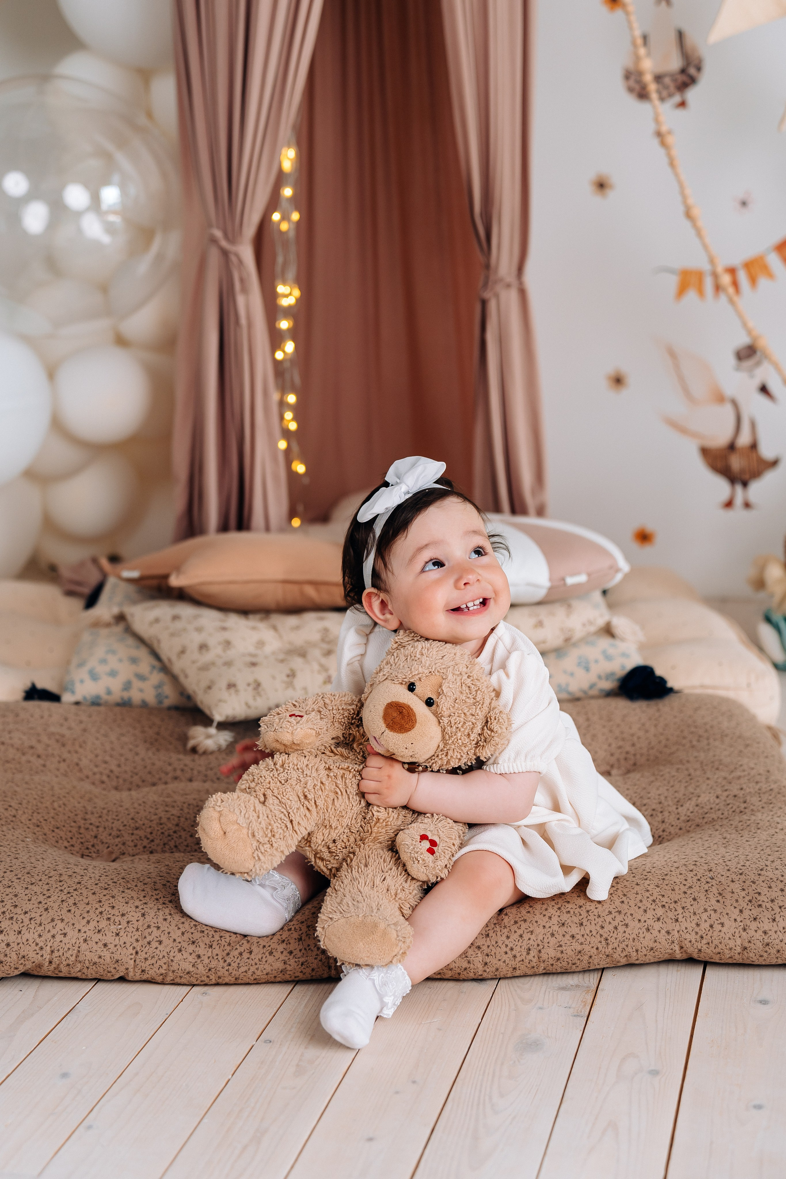 1 годик. «Лама» Детская фотостудия Уфа