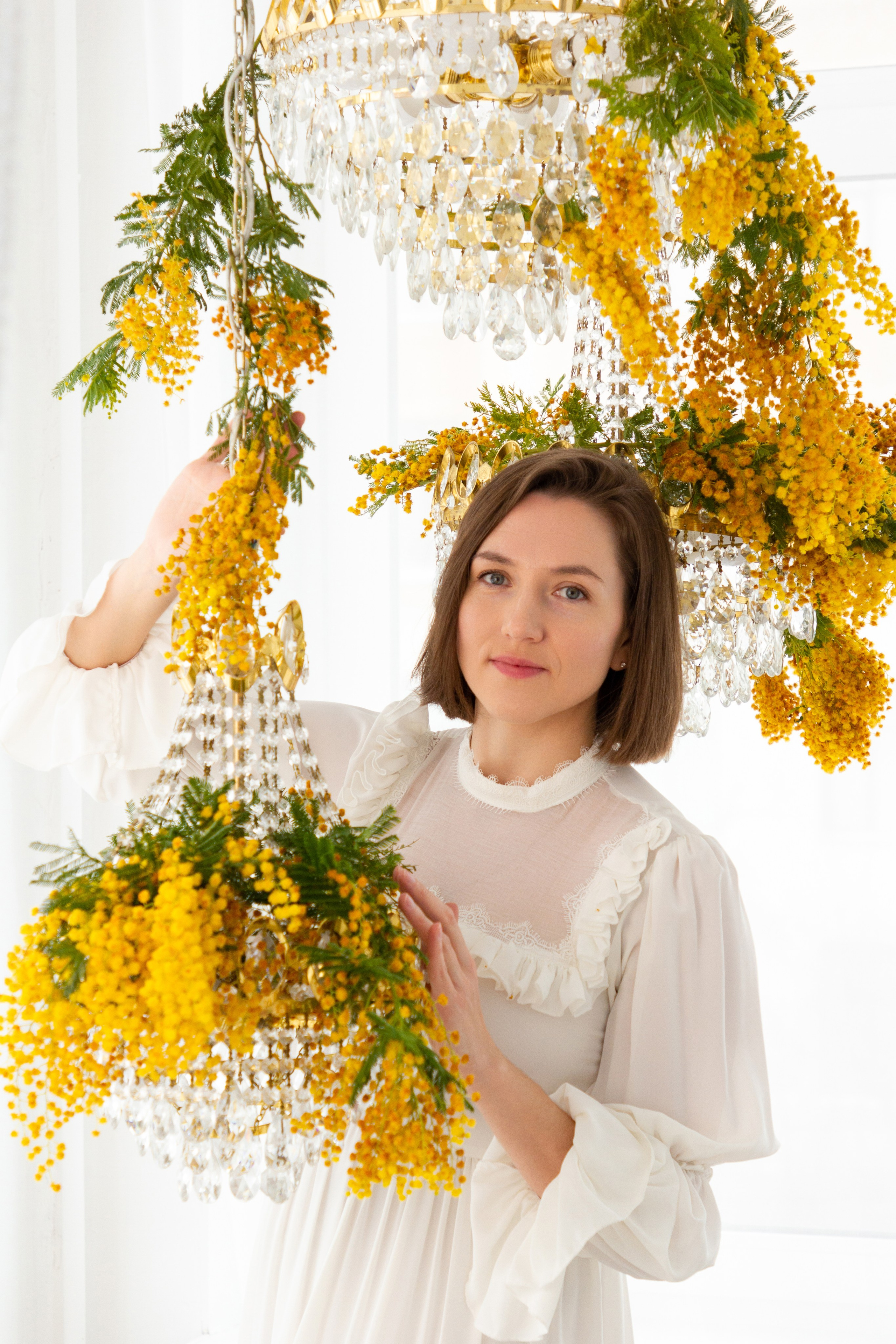 Фотодень с мимозой. Портретный и семейный фотограф в Санкт-Петербурге Ульяна Жукова