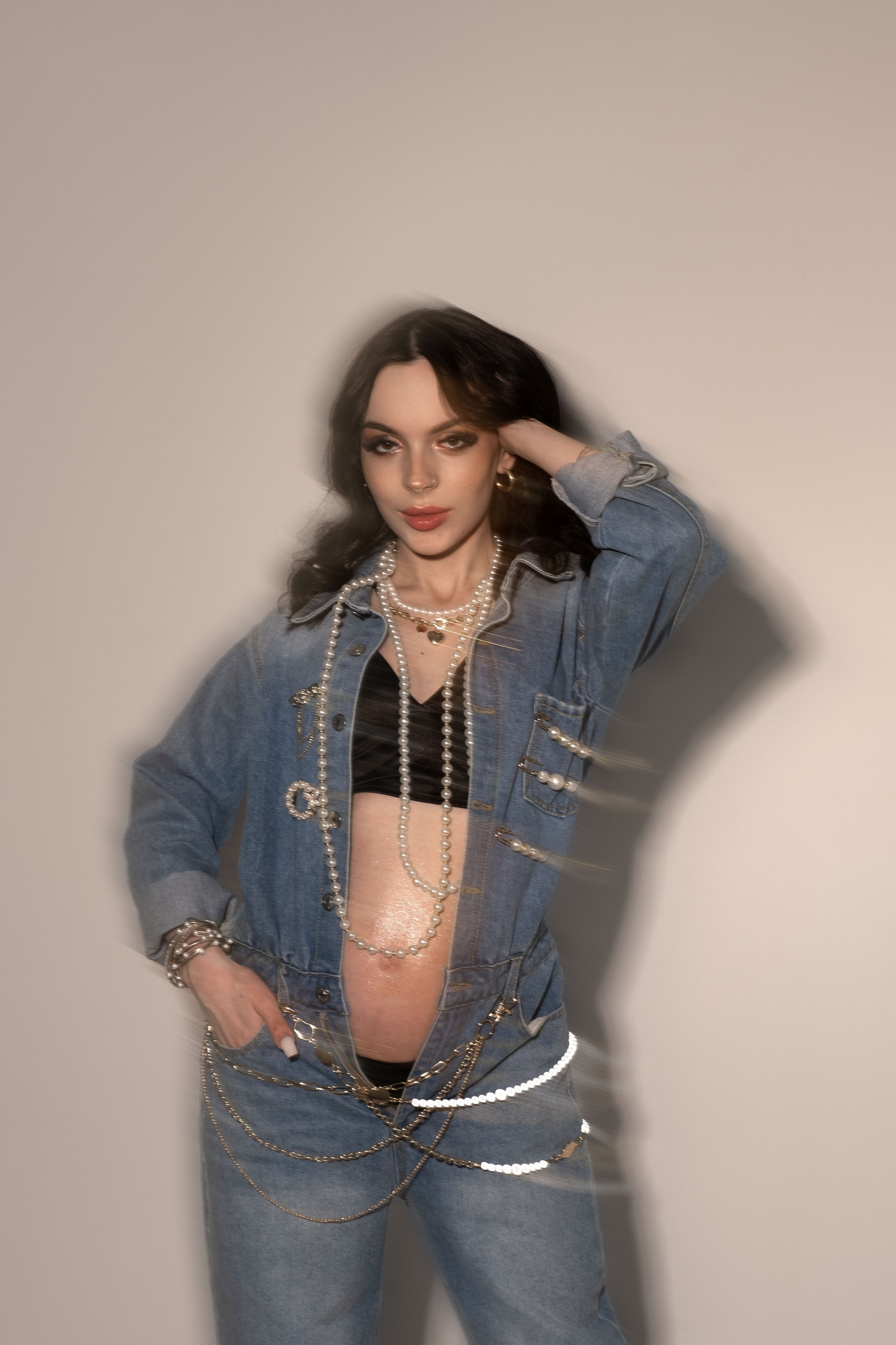 Беременность. Студия. Фотограф беременности Демочкина Елена