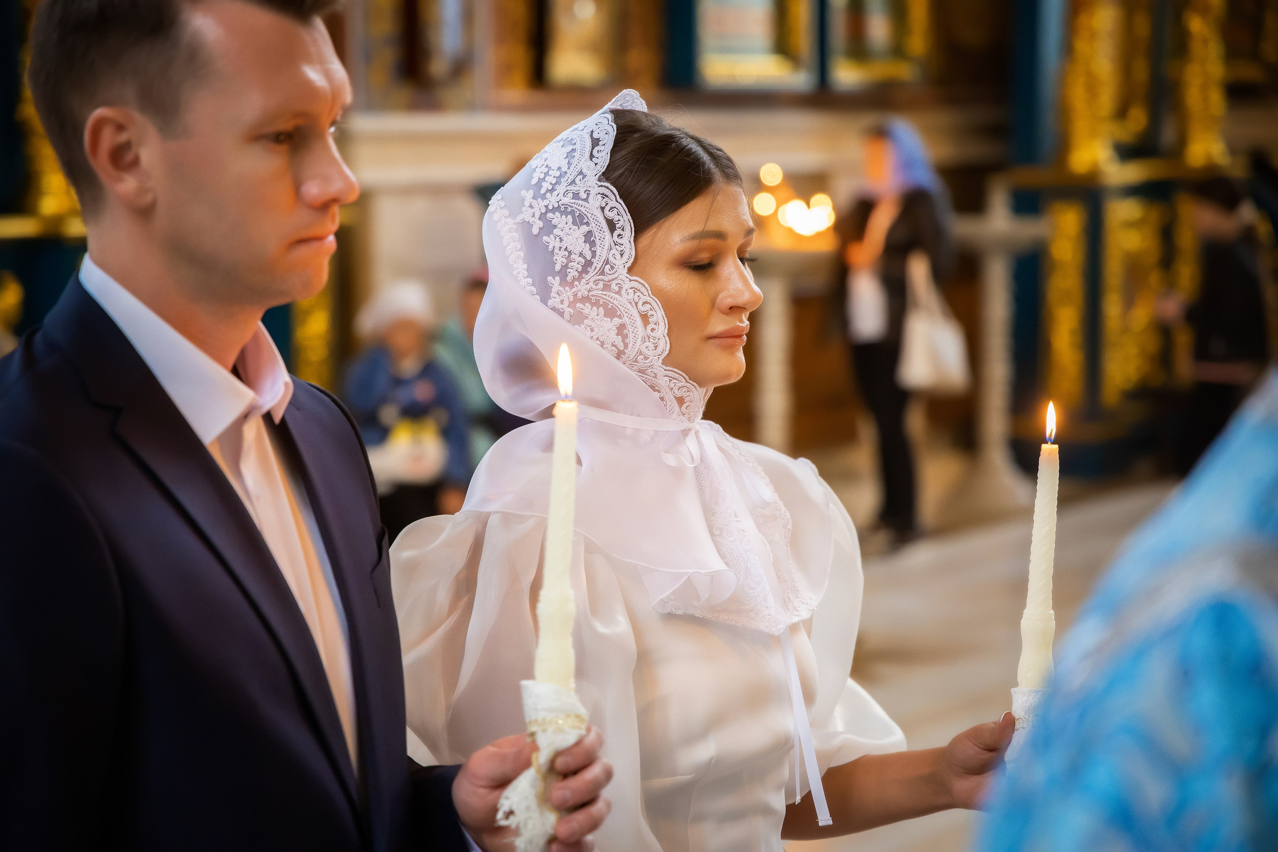 В Храме. Семейный и Свадебный фотограф в Астане Александр Астапов