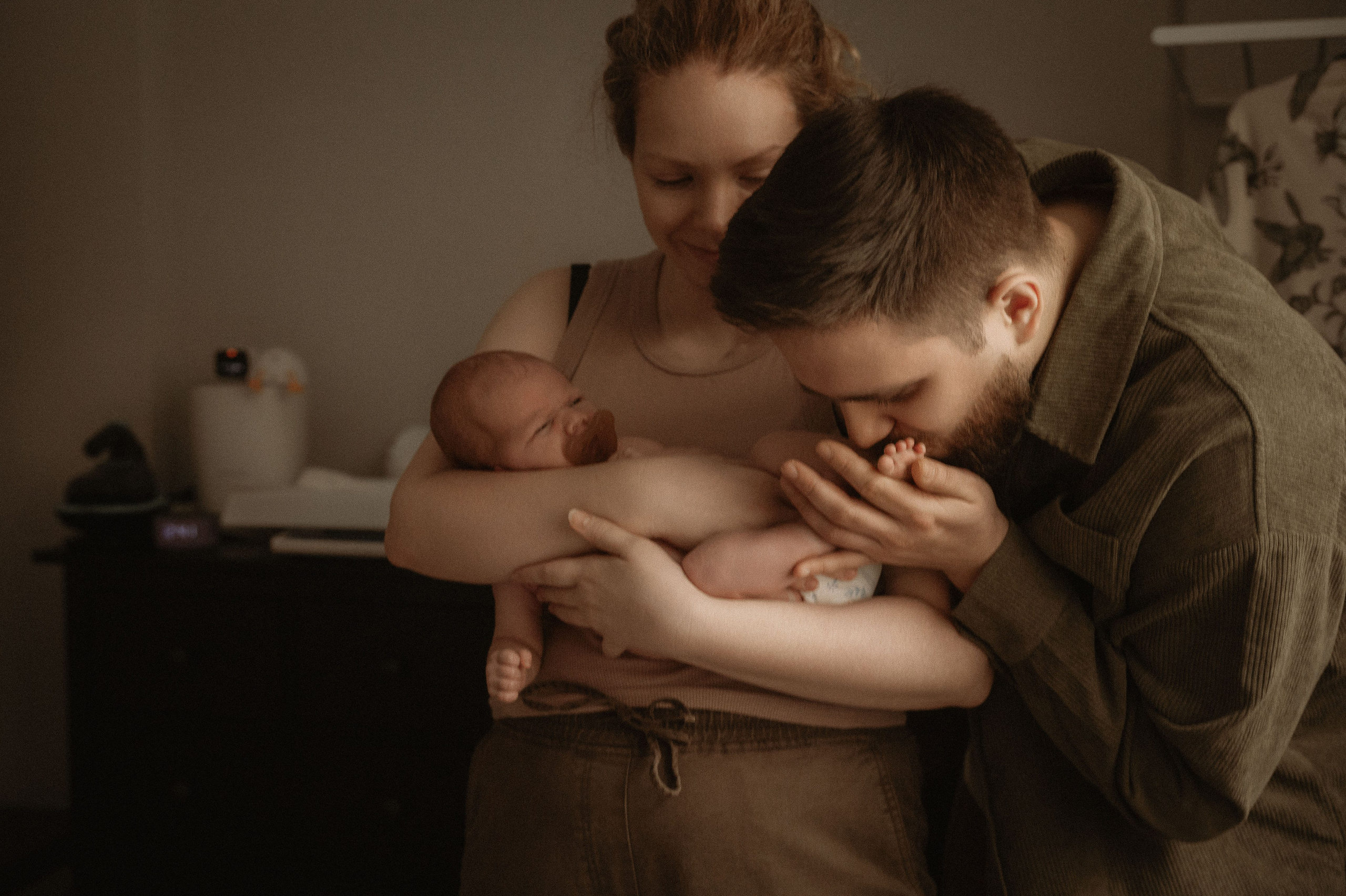 Лизавета, Никита и Мирослава. Фотограф беременности и семьи, домашние съемки, Ньюборн