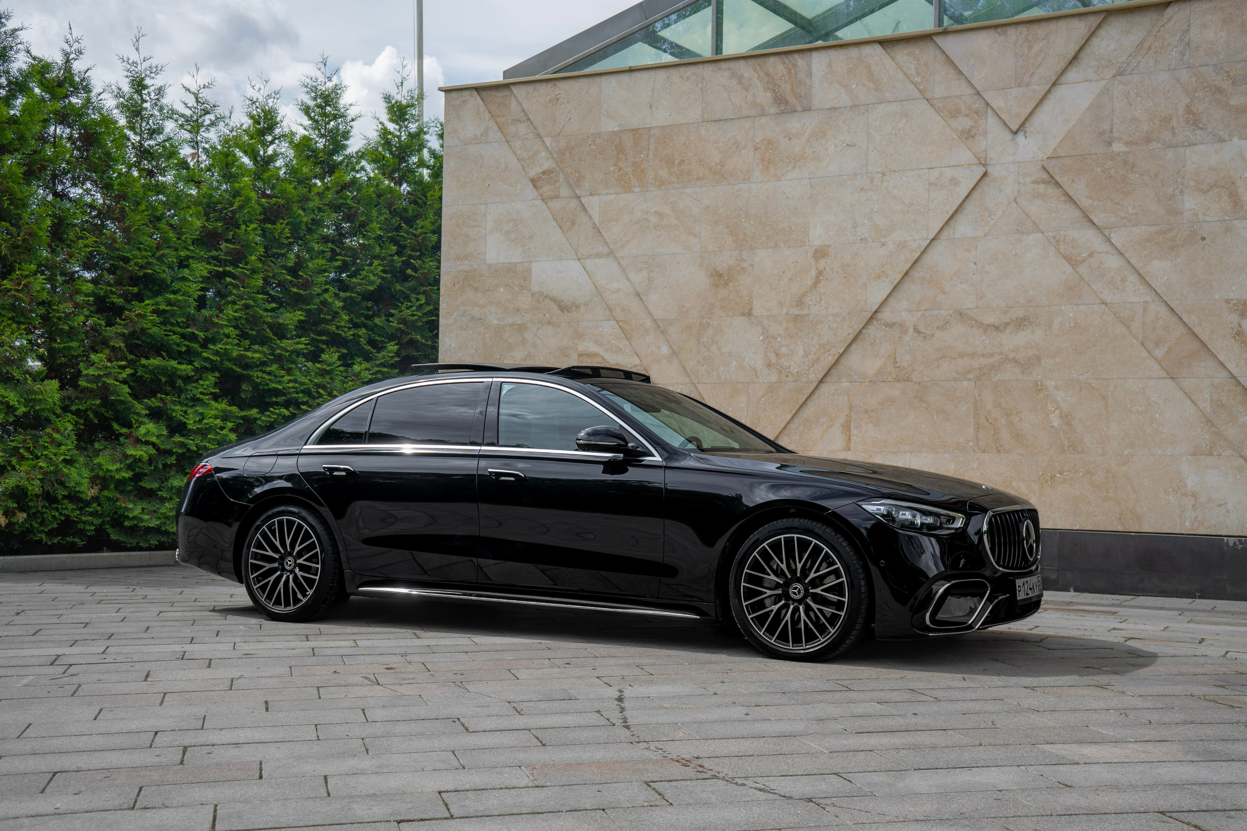 Mercedes S-class (W223). Автомобильный фотограф Ногинск Денис Городок