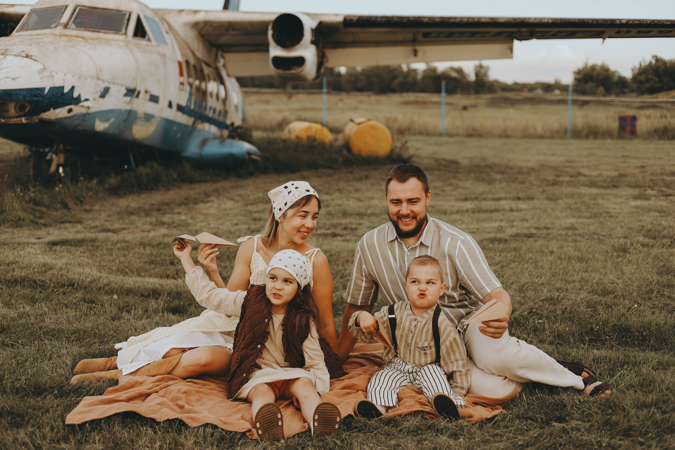 Алена и её дружная семья | Аэроград. Фотограф Мария Лаенко